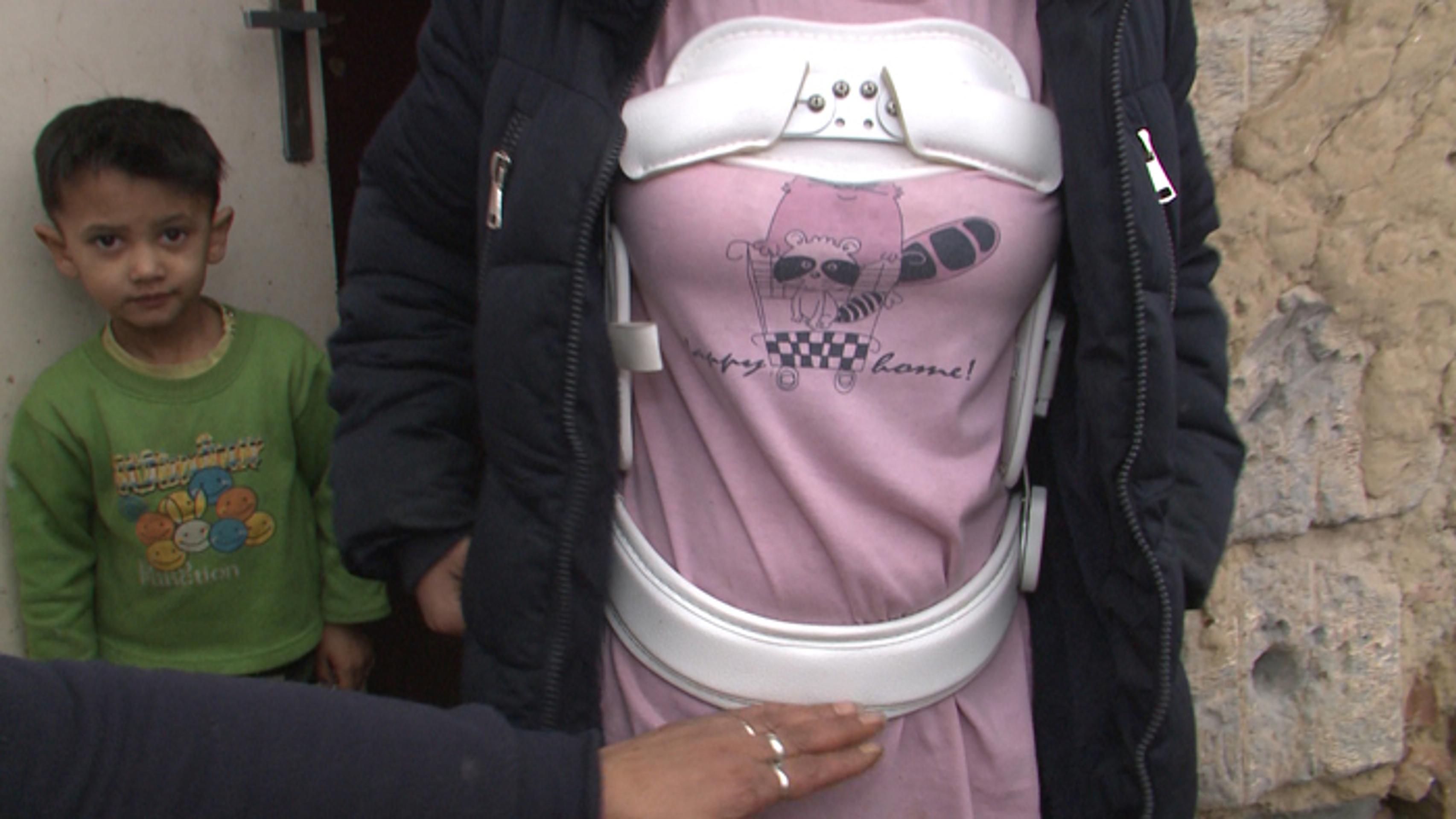 Alpská lyžiarka Chiara Mairová v slalome vo Flachau.