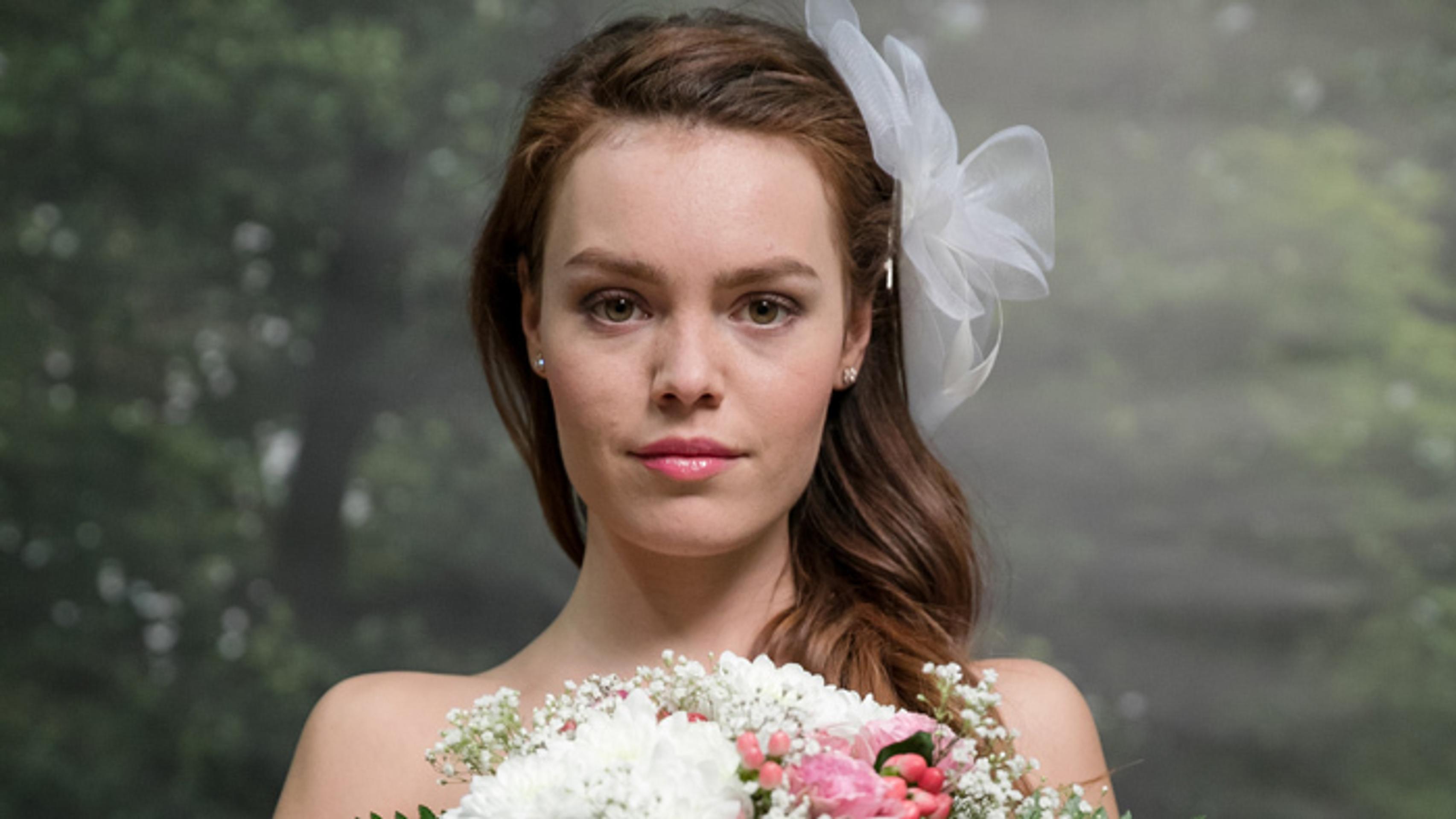 Mary Havranová ako nevesta