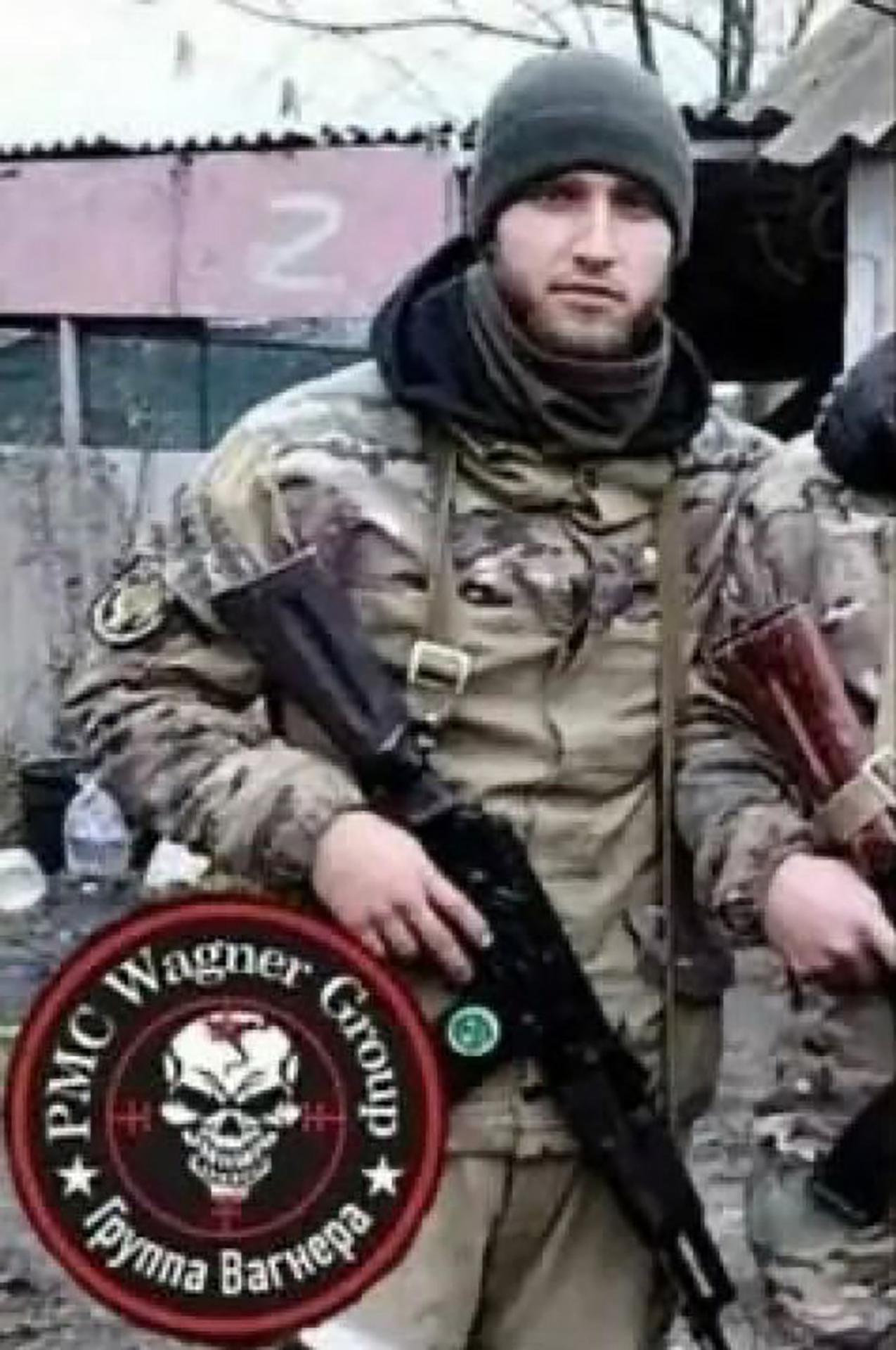 Ivan Rossomachin ešte ako člen vagnerovcov.