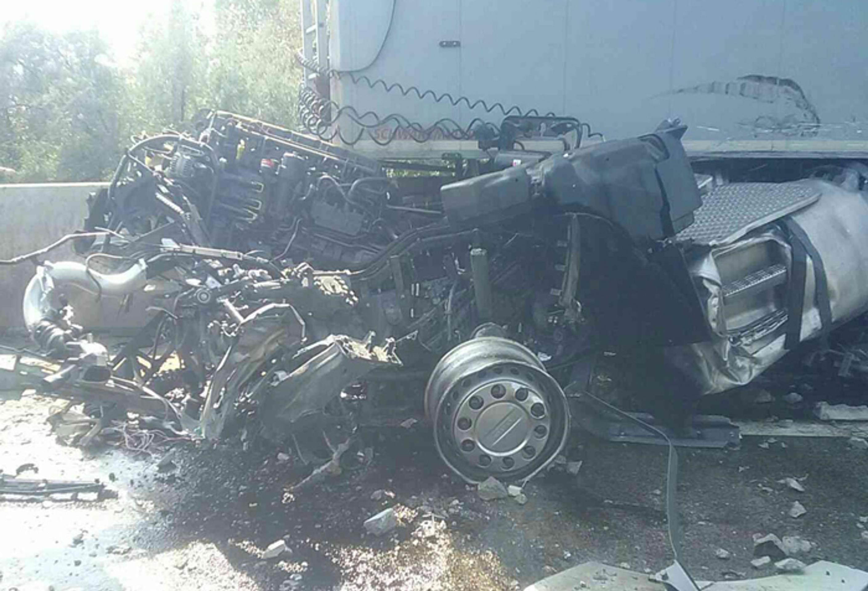 Nehoda na D1 pri Červeníku.