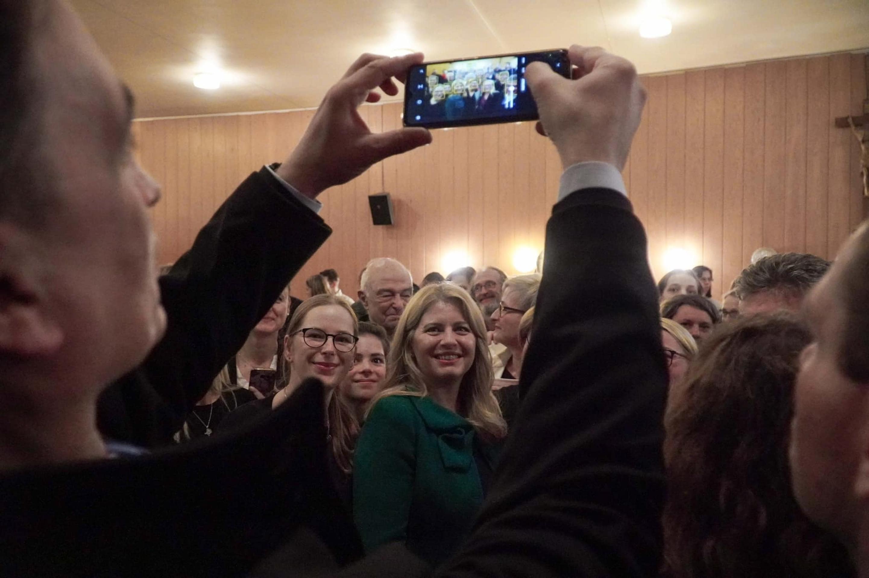 Prezidentka v Nemecku