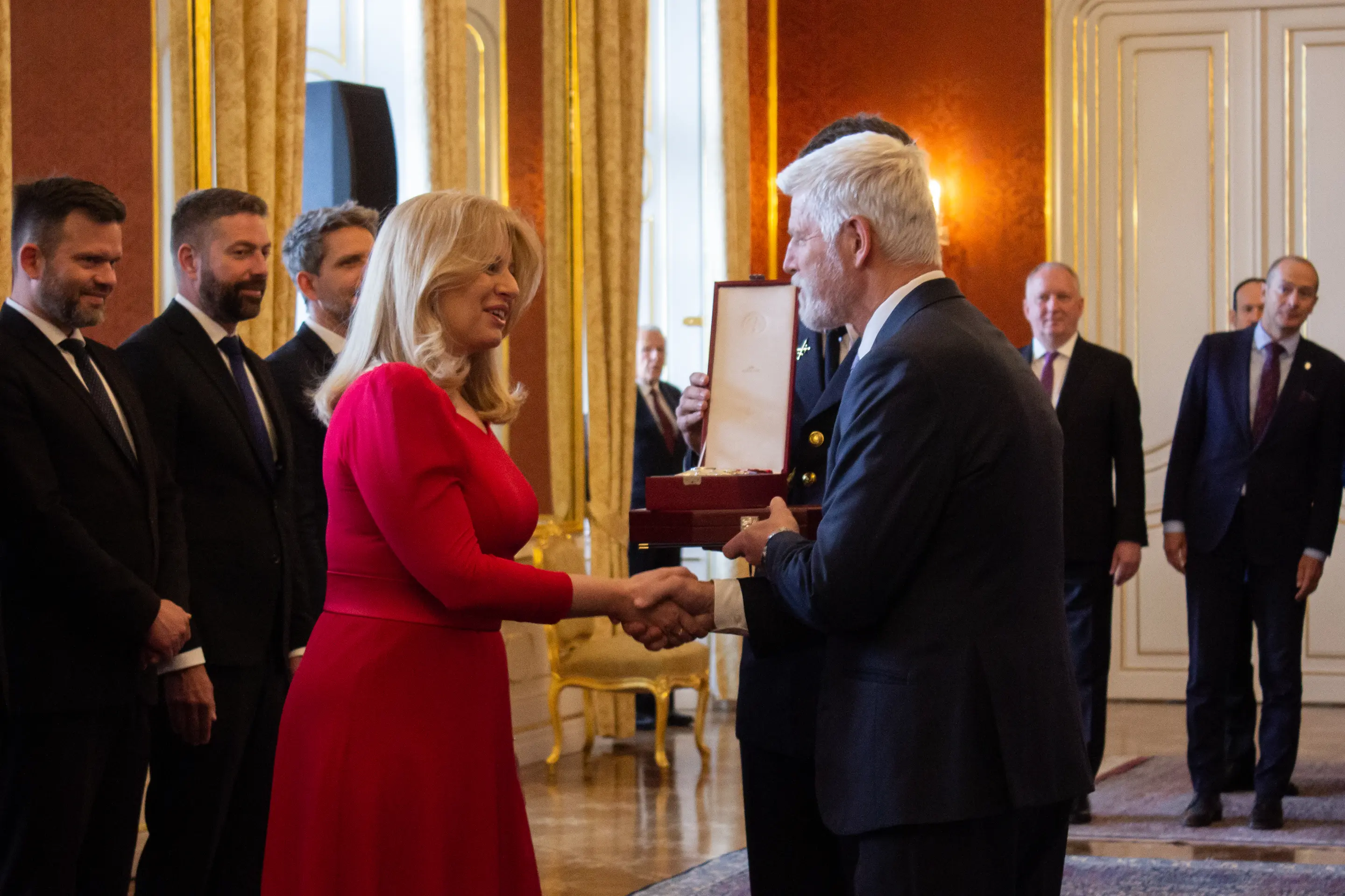 Z. Čaputová a P. Pavel