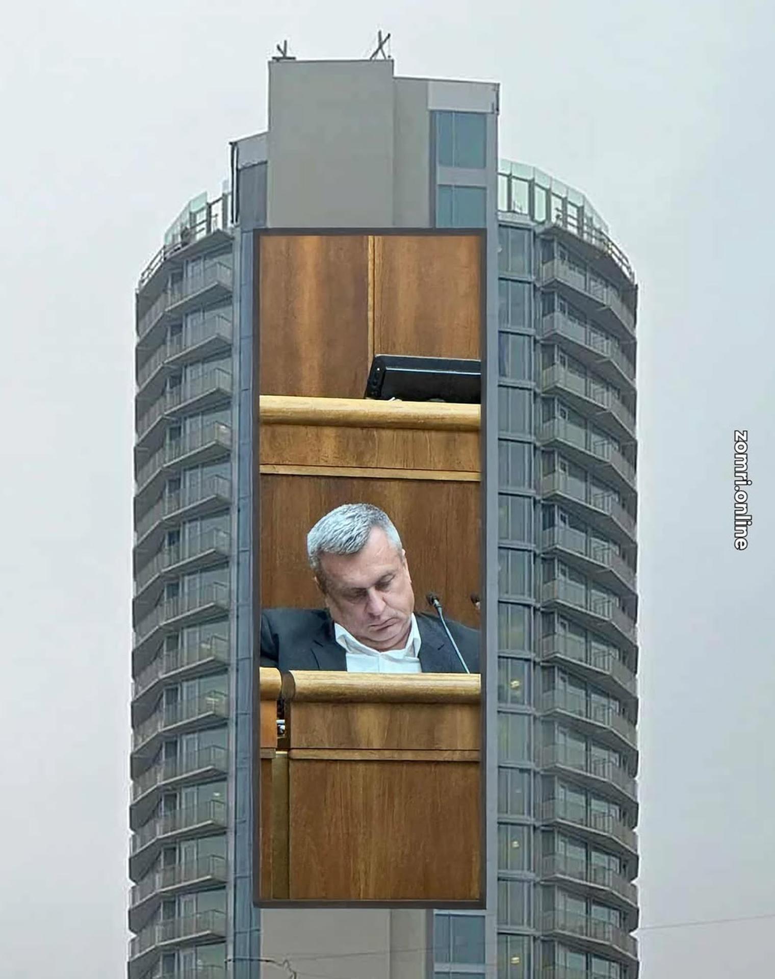 Andrej Danko zaspal v parlamente