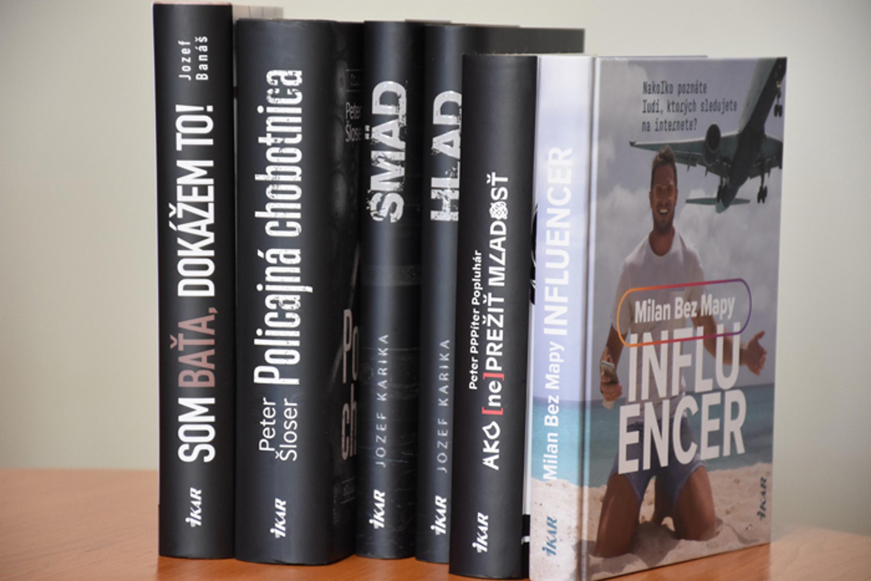 Päť slovenských autorov a ich čerstvé novinky.