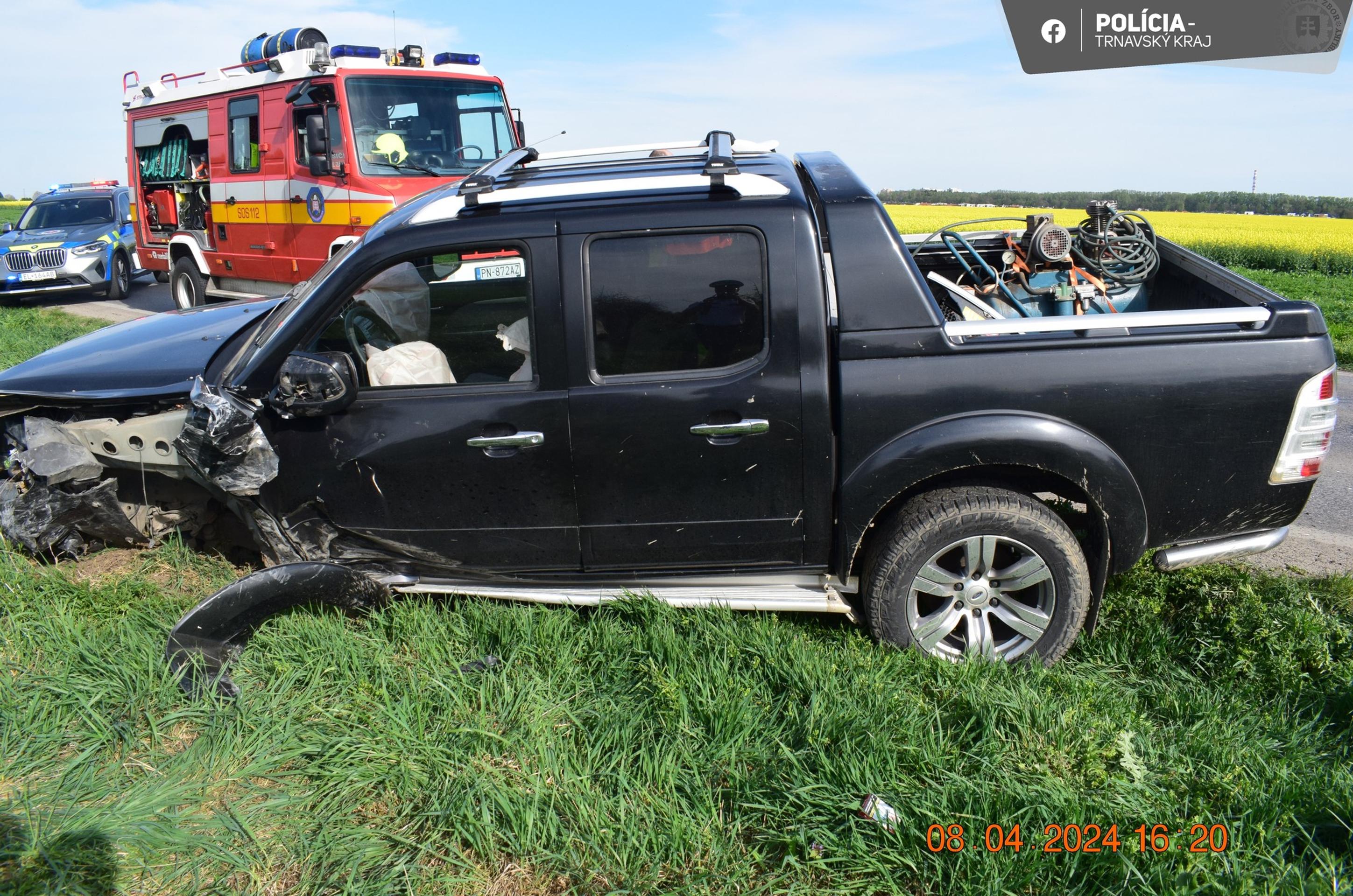 Nehoda pri Trnave.