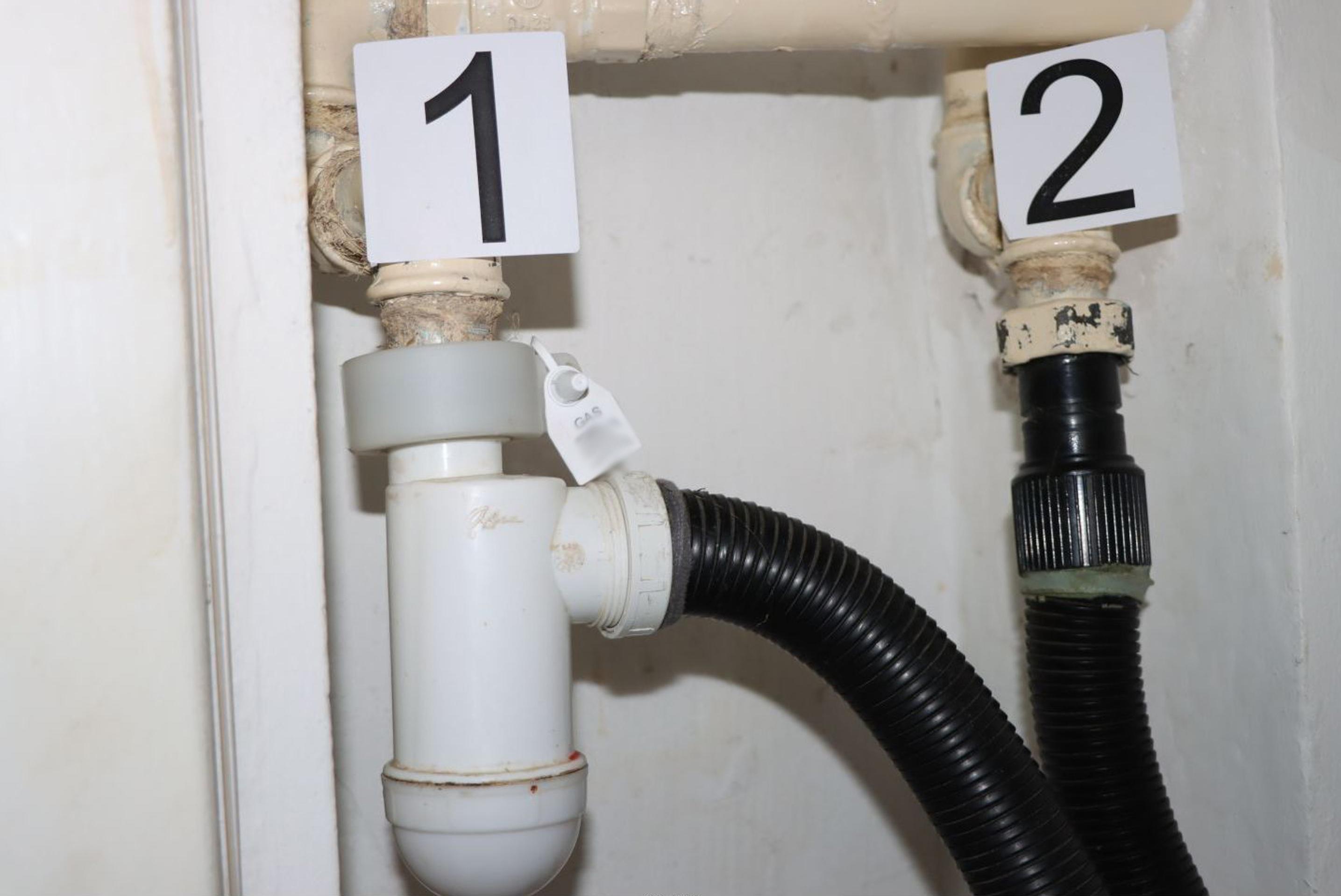 Podomácky vyrobená prípojka na plyn.