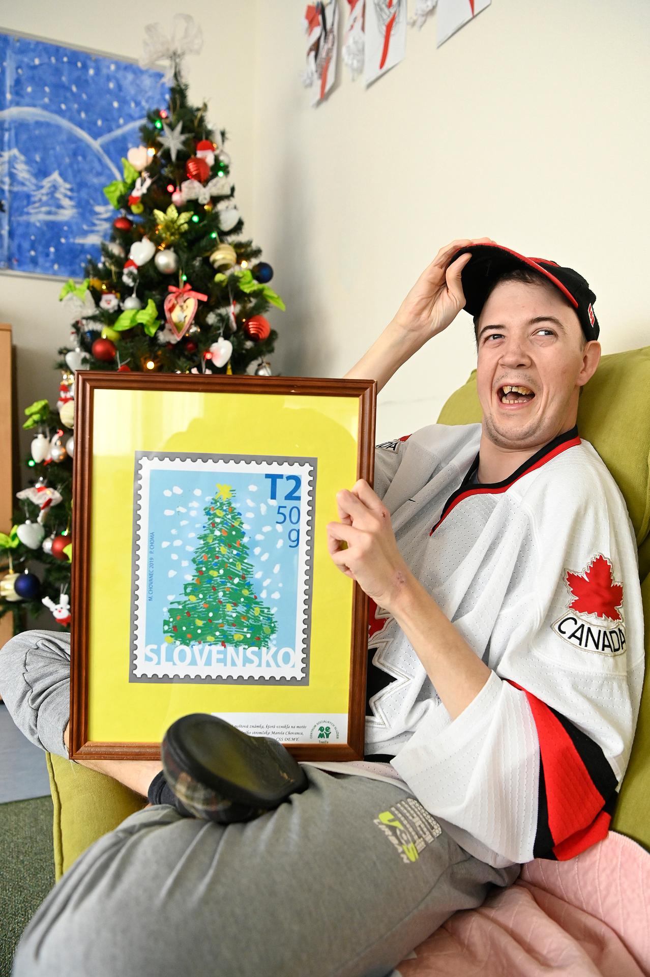 Kresba Maroša Chovanca z Demy sa stala námetom pre tohtoročnú vianočnú známku.