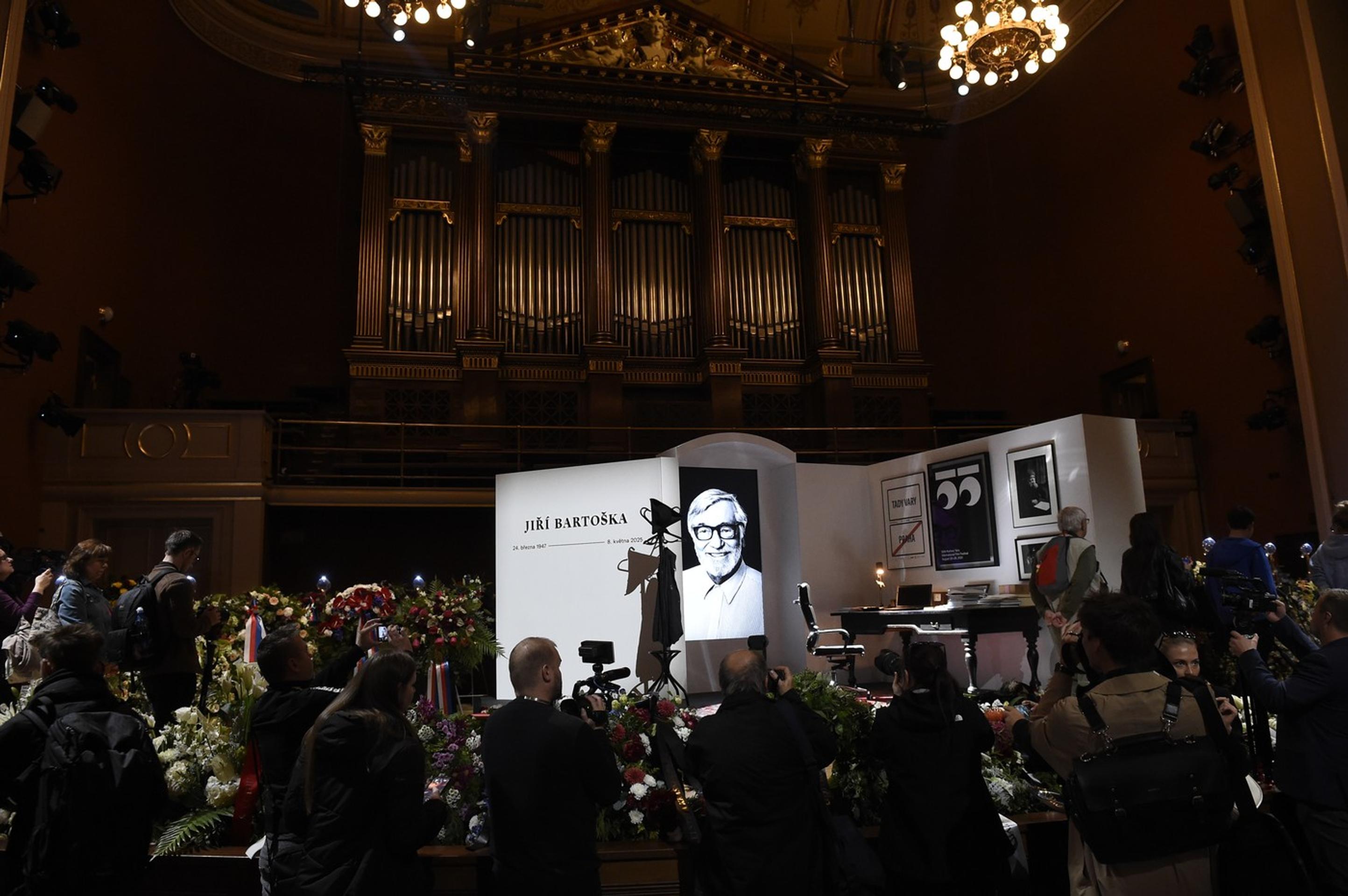 Posledná rozlúčka s Jiřím Bartoškom