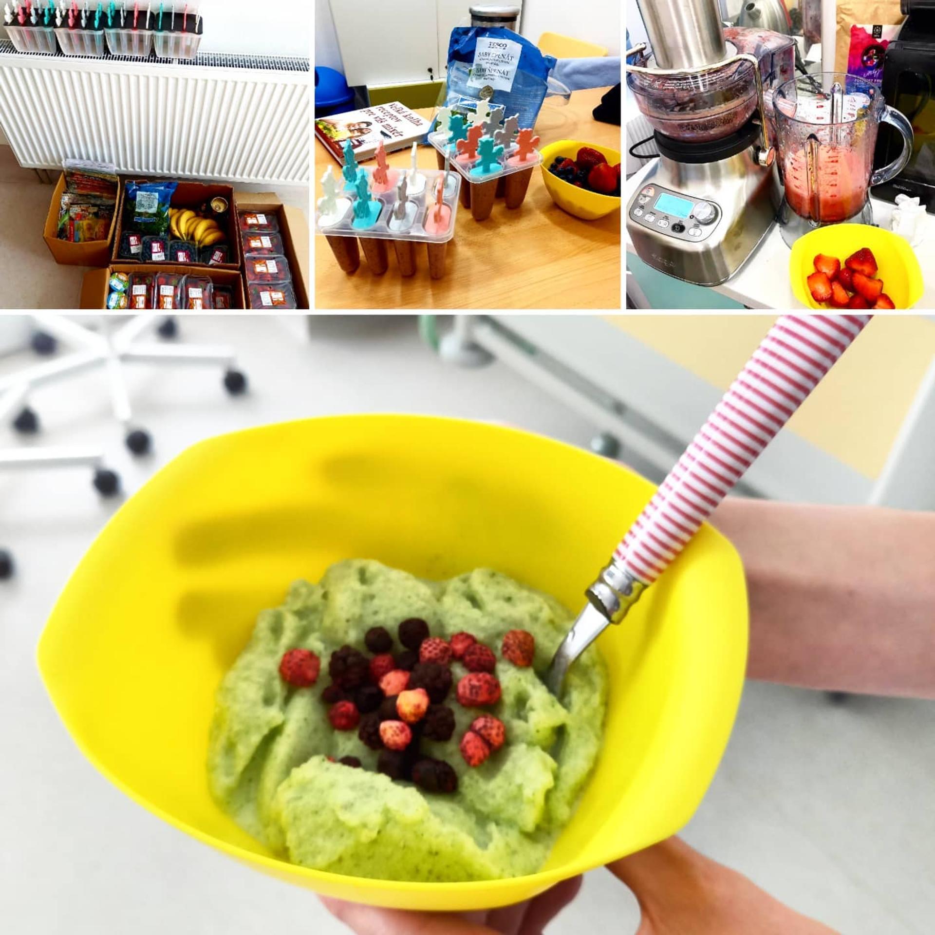 V lete domáca zmrzlina