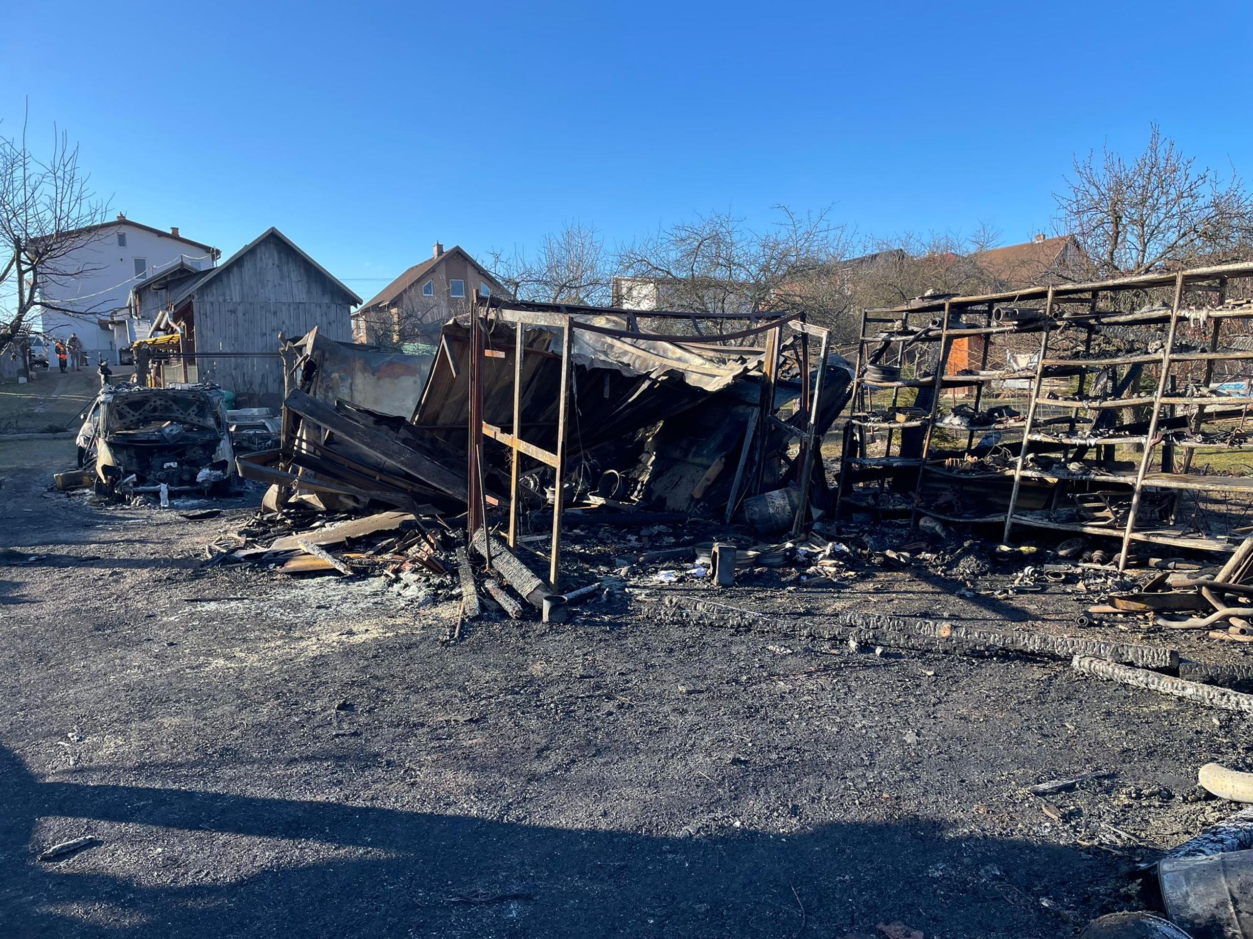 Požiar v Spišskom Štiavniku