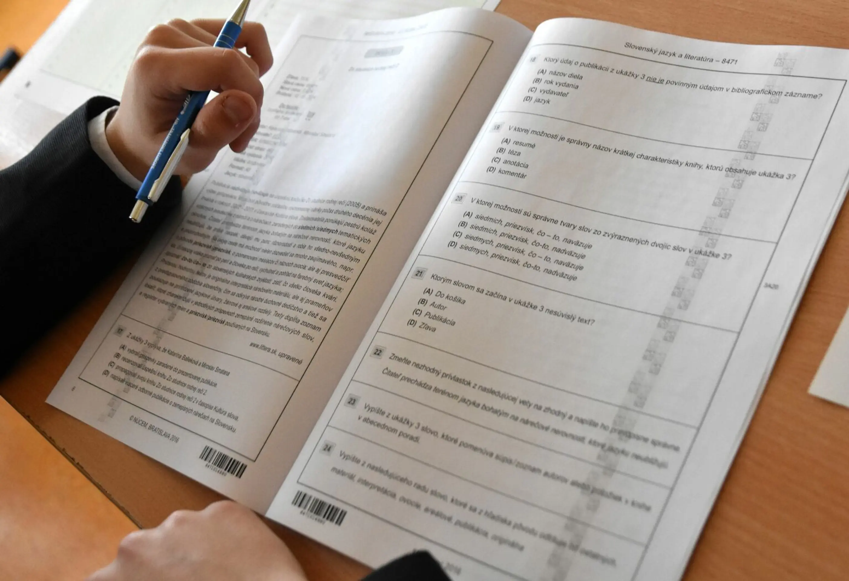 Študent Obchodnej akadémie v Trebišove