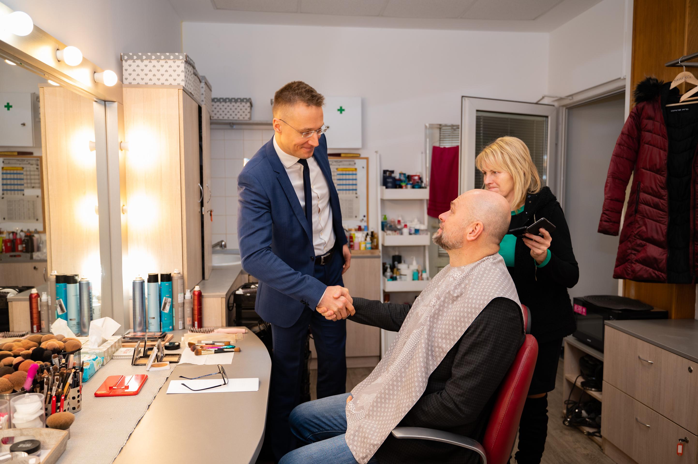 Ladislav Kamenický a Richard Sulík v Na telo