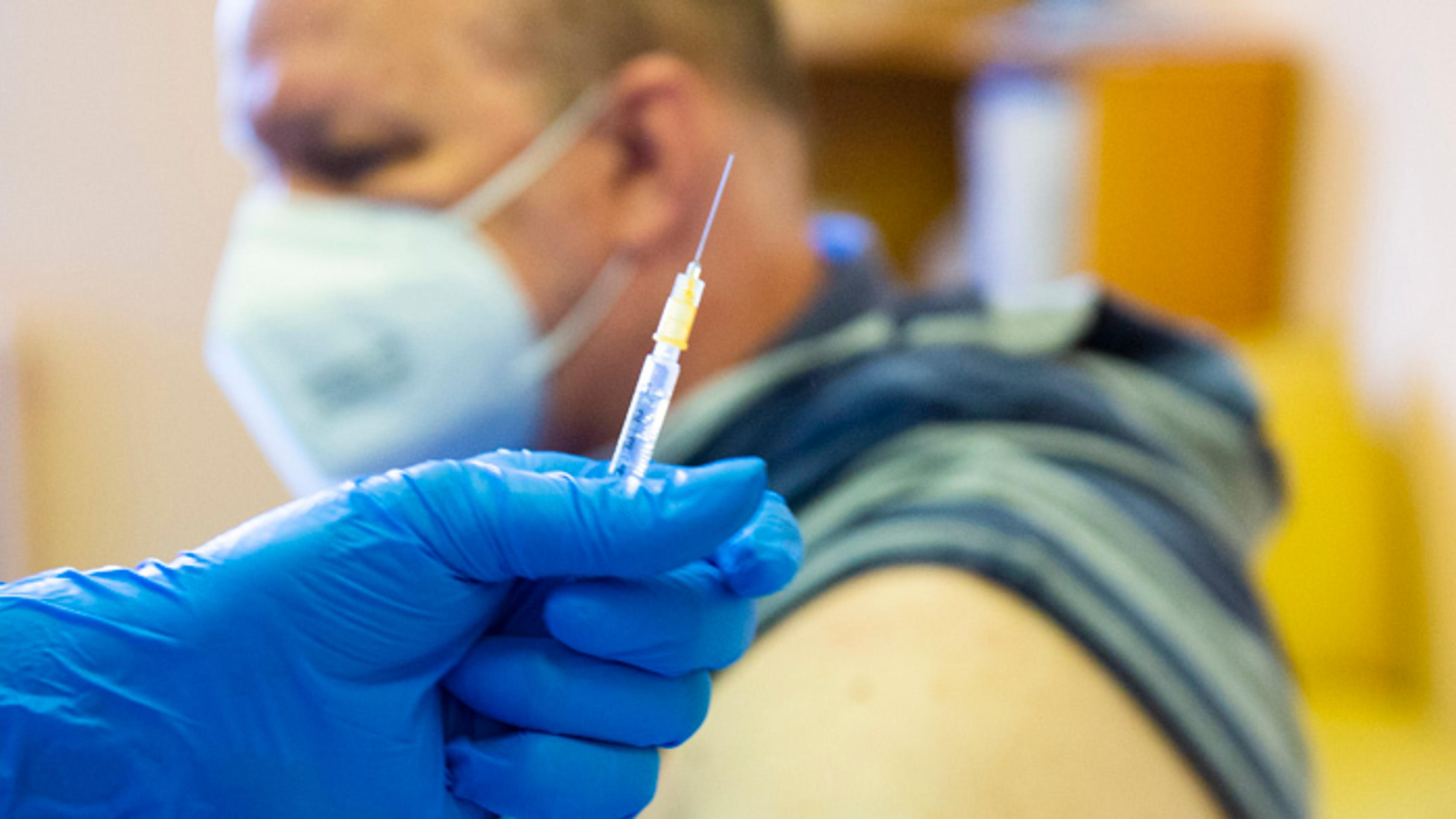 Očkovanie vakcínou Sputnik V v Bratislave.