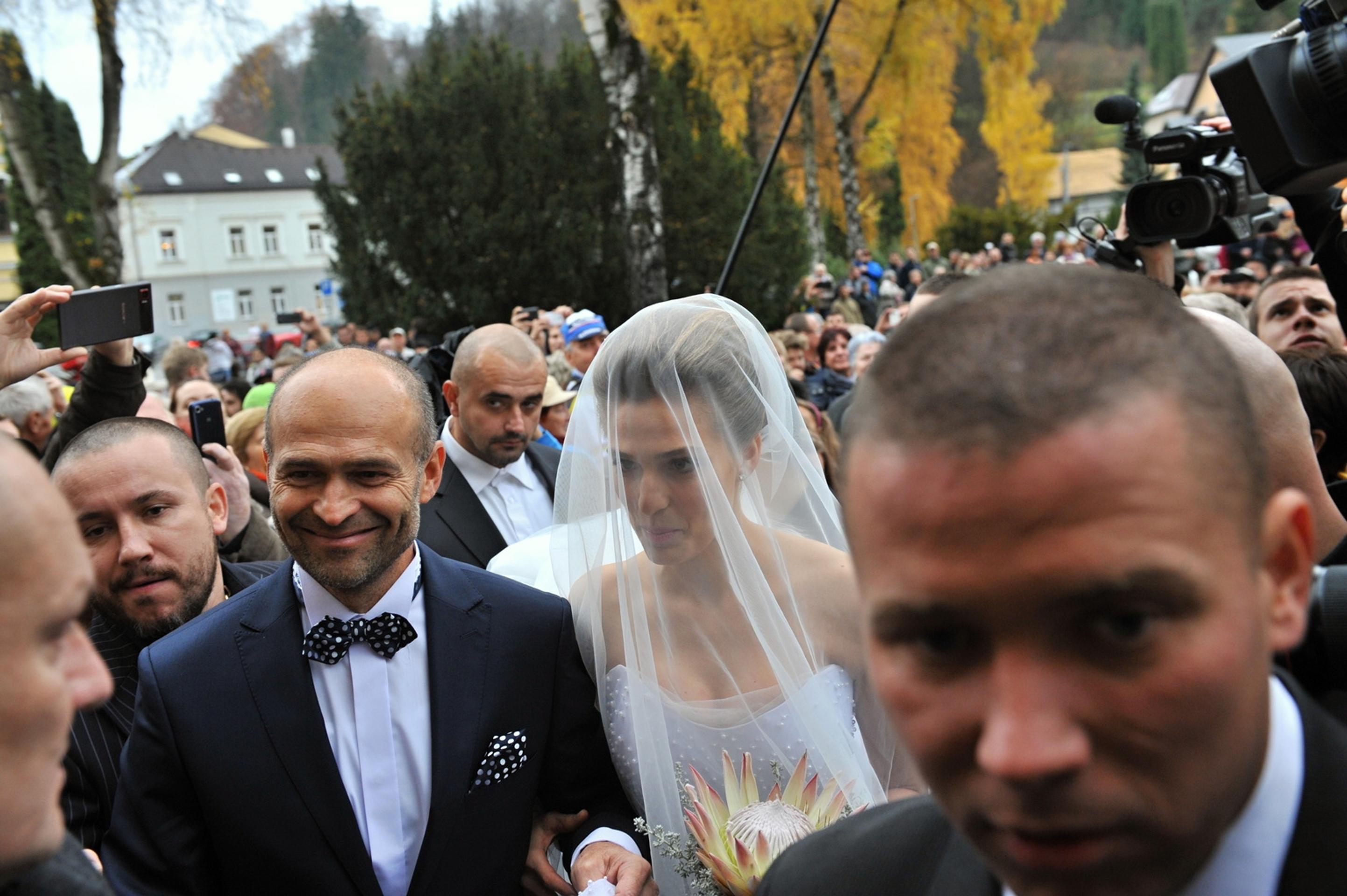 Nádherná nevesta Katka. 