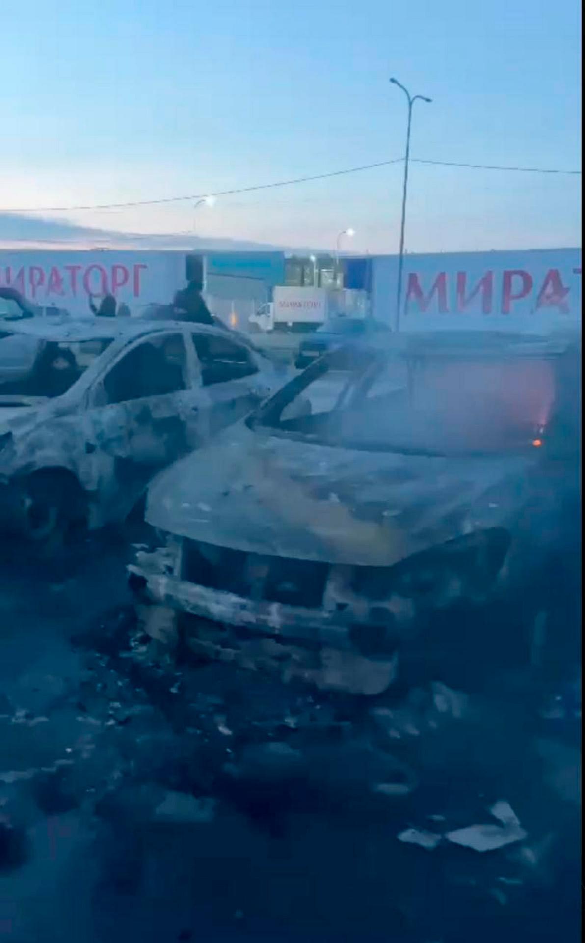 Ukrajinský dronový útok na Moskvu.