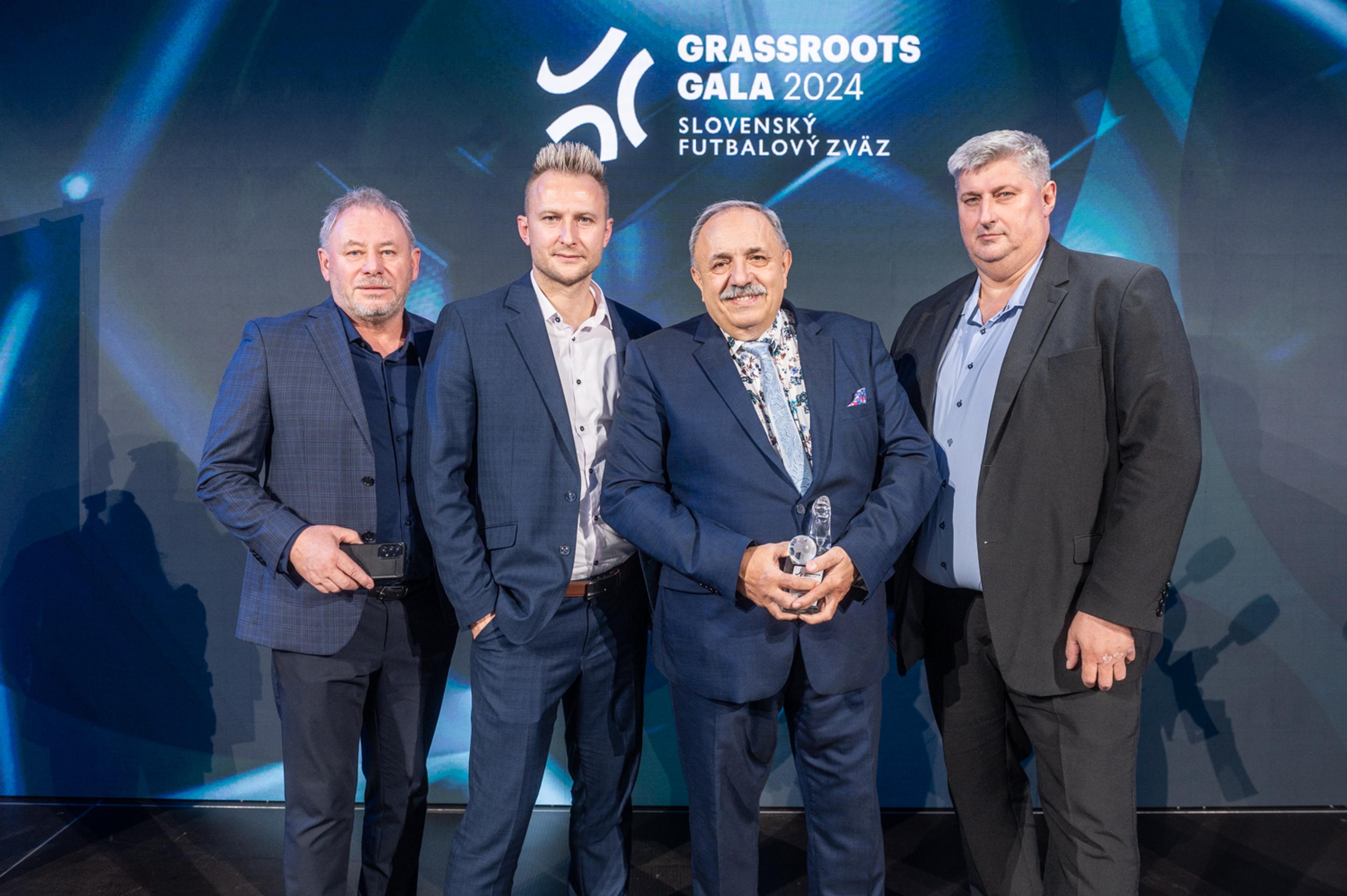 Odovzdávanie cien Grassroots Gala.