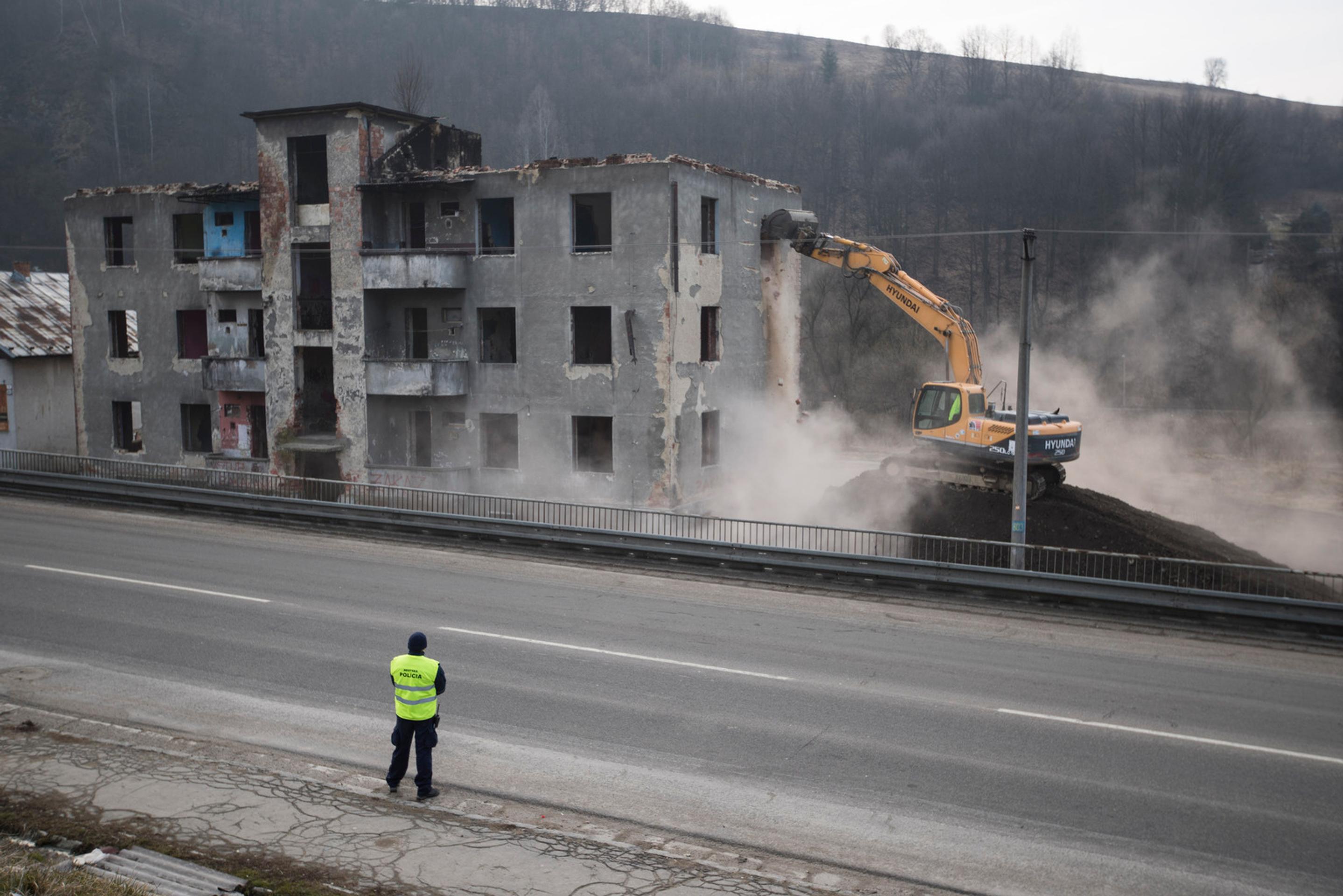 "Dom hrôzy" v Brezne.