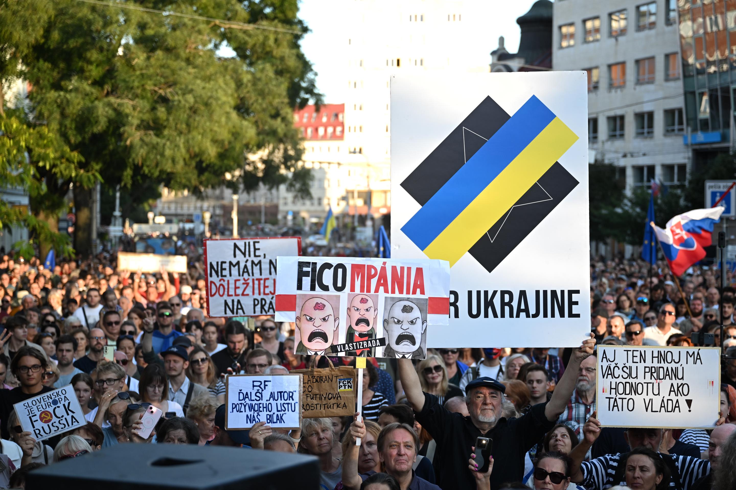 Protest v Bratislave 11.9.2025