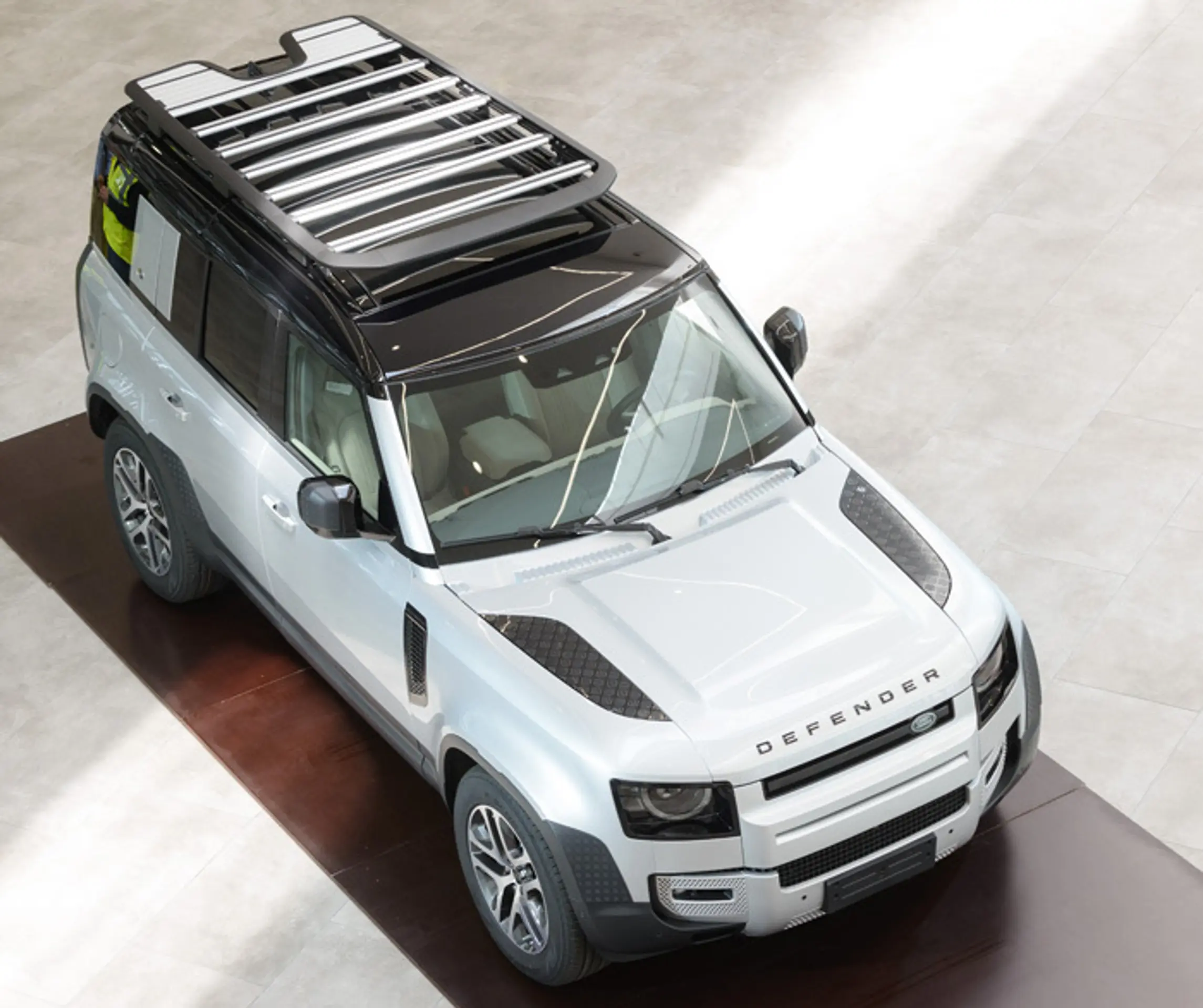 Nový Land Rover Defender z nitrianskeho závodu Jaguar Land Rover.