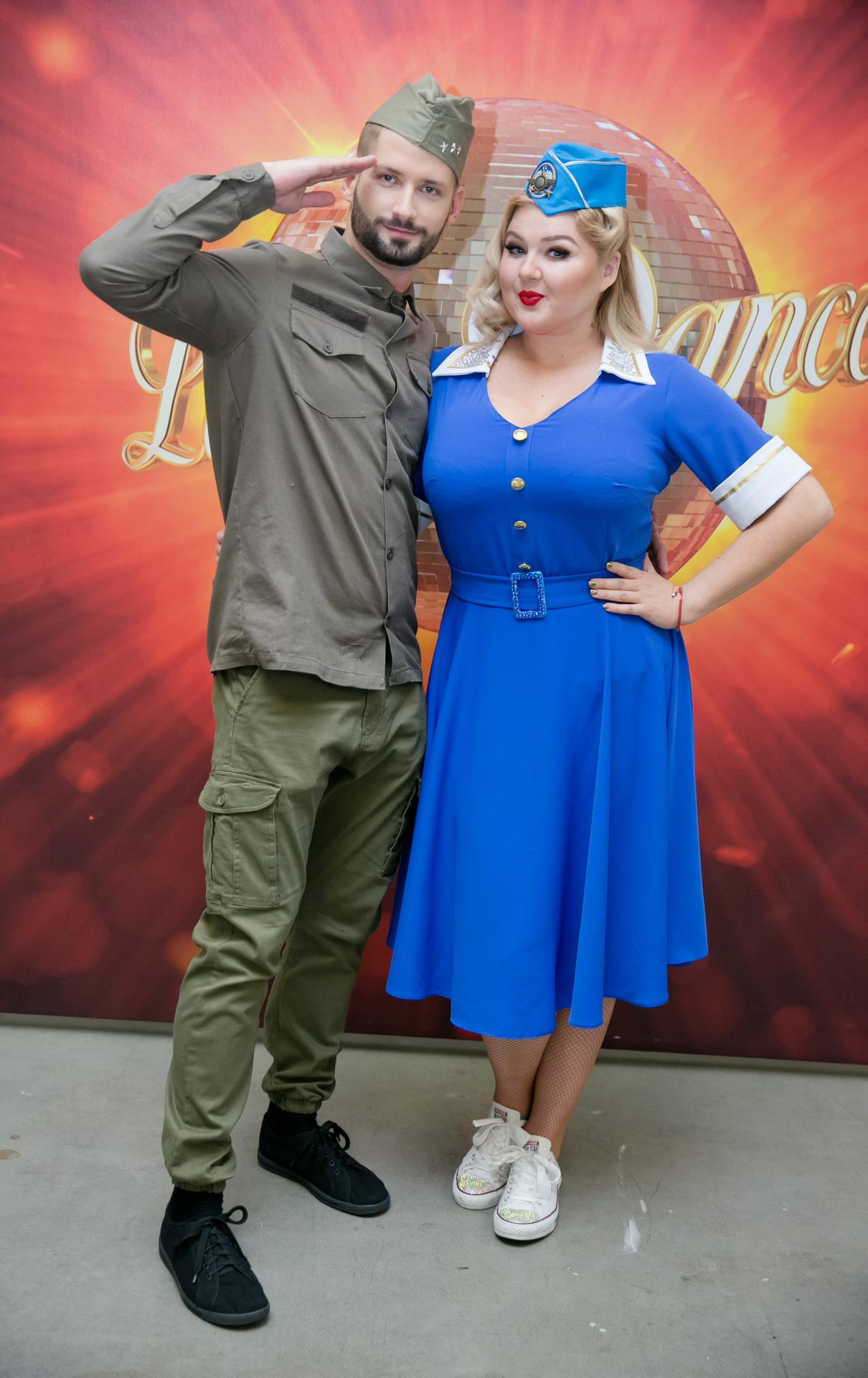 Evelyn v treťom tanečnom kole