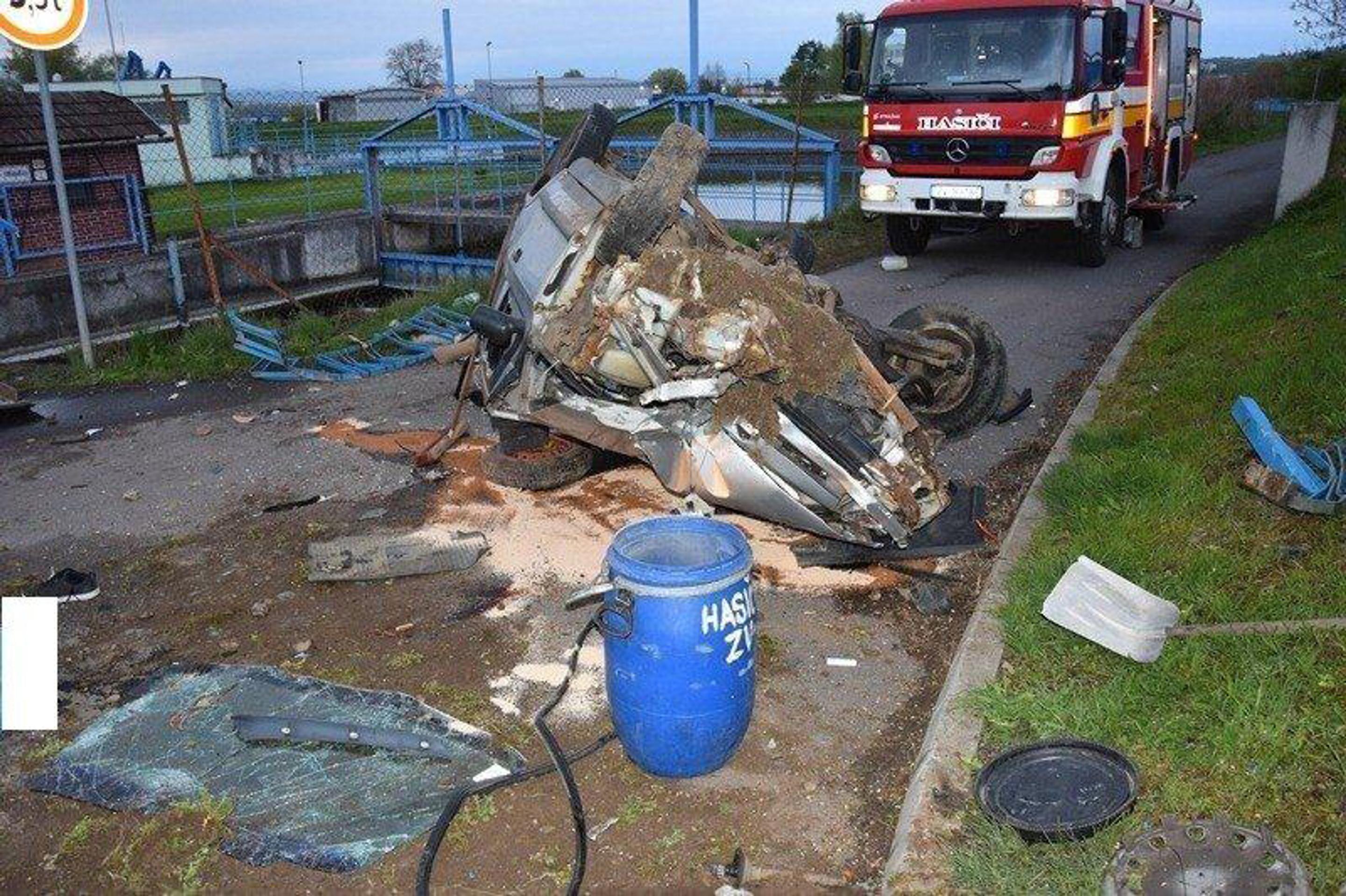 Nehoda vo Zvolene, časti Hať Podharajchom.