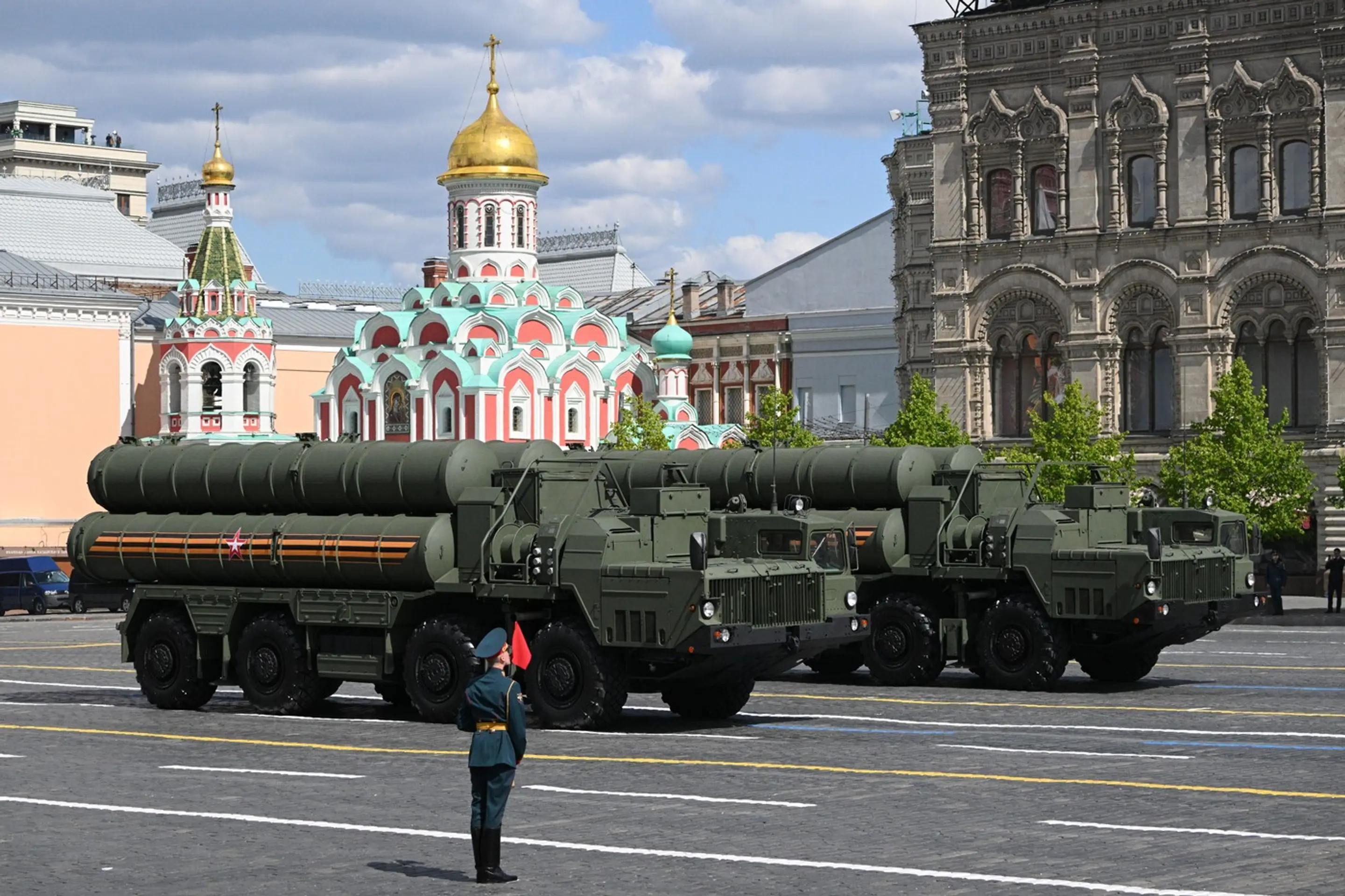 Protiletecký systém S-400.