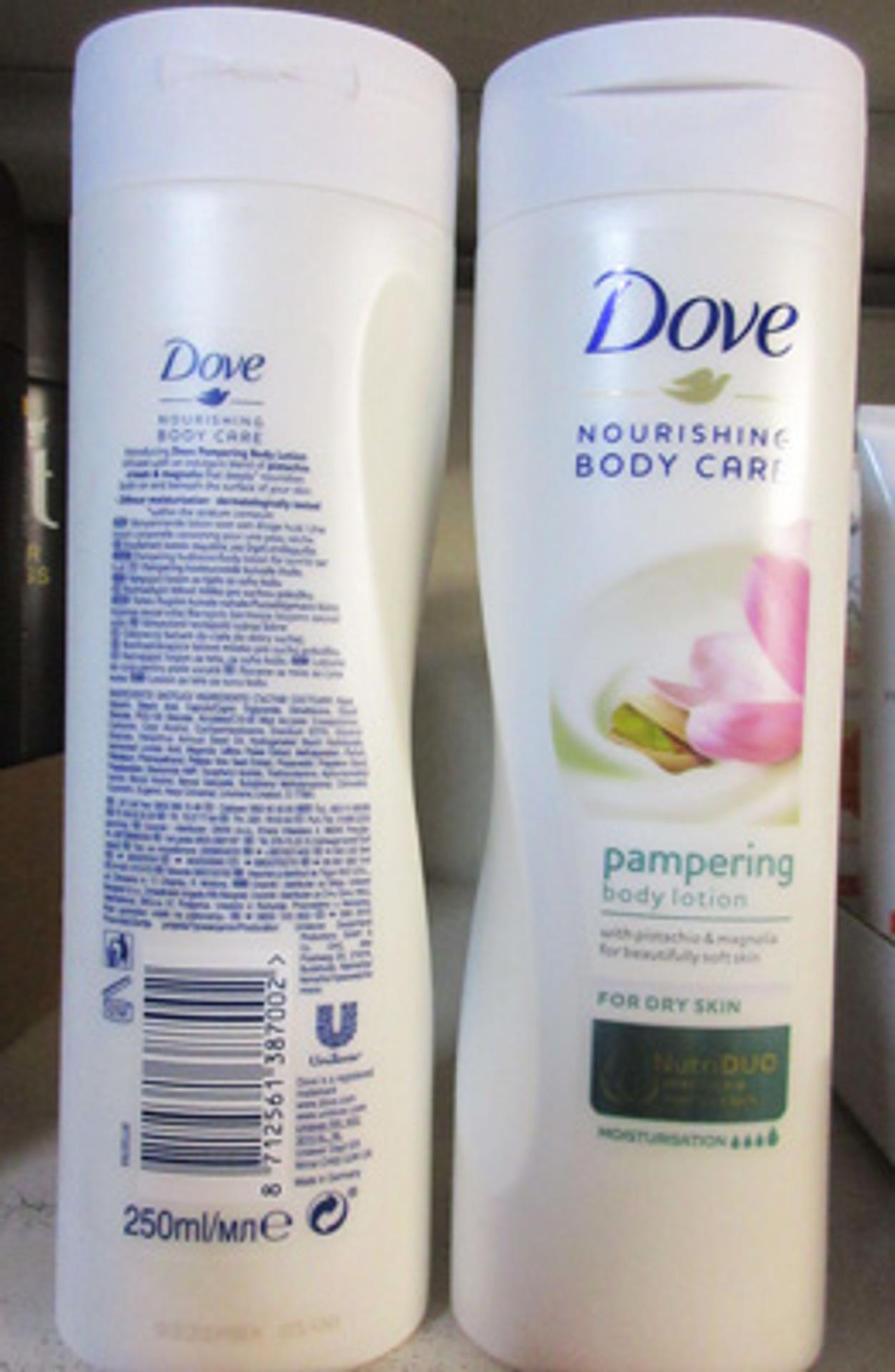 Dove Body Lotion pampering with pistachio & magnolia for beautifully soft skin – telové mlieko