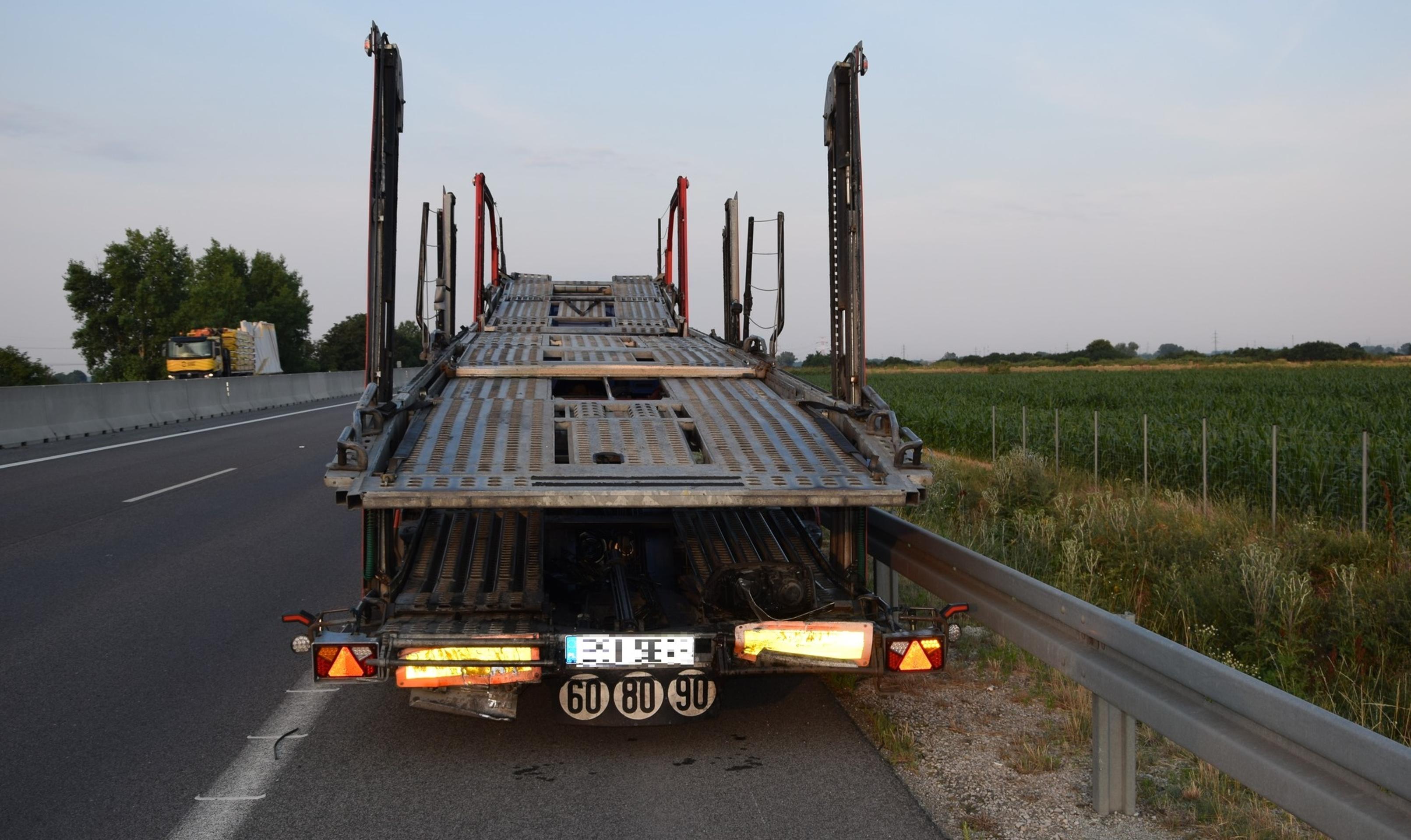 Nehoda pri Hlohovci.