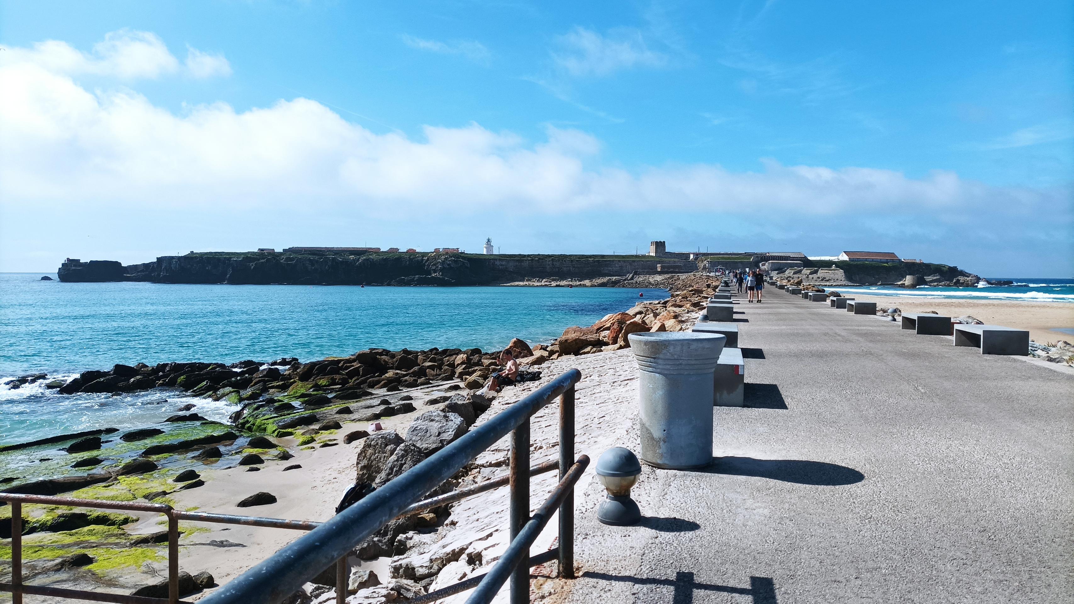 Bod, z ktorého Peter štartoval: Punta de Tarifa, najjužnejšie miesto Európy. 