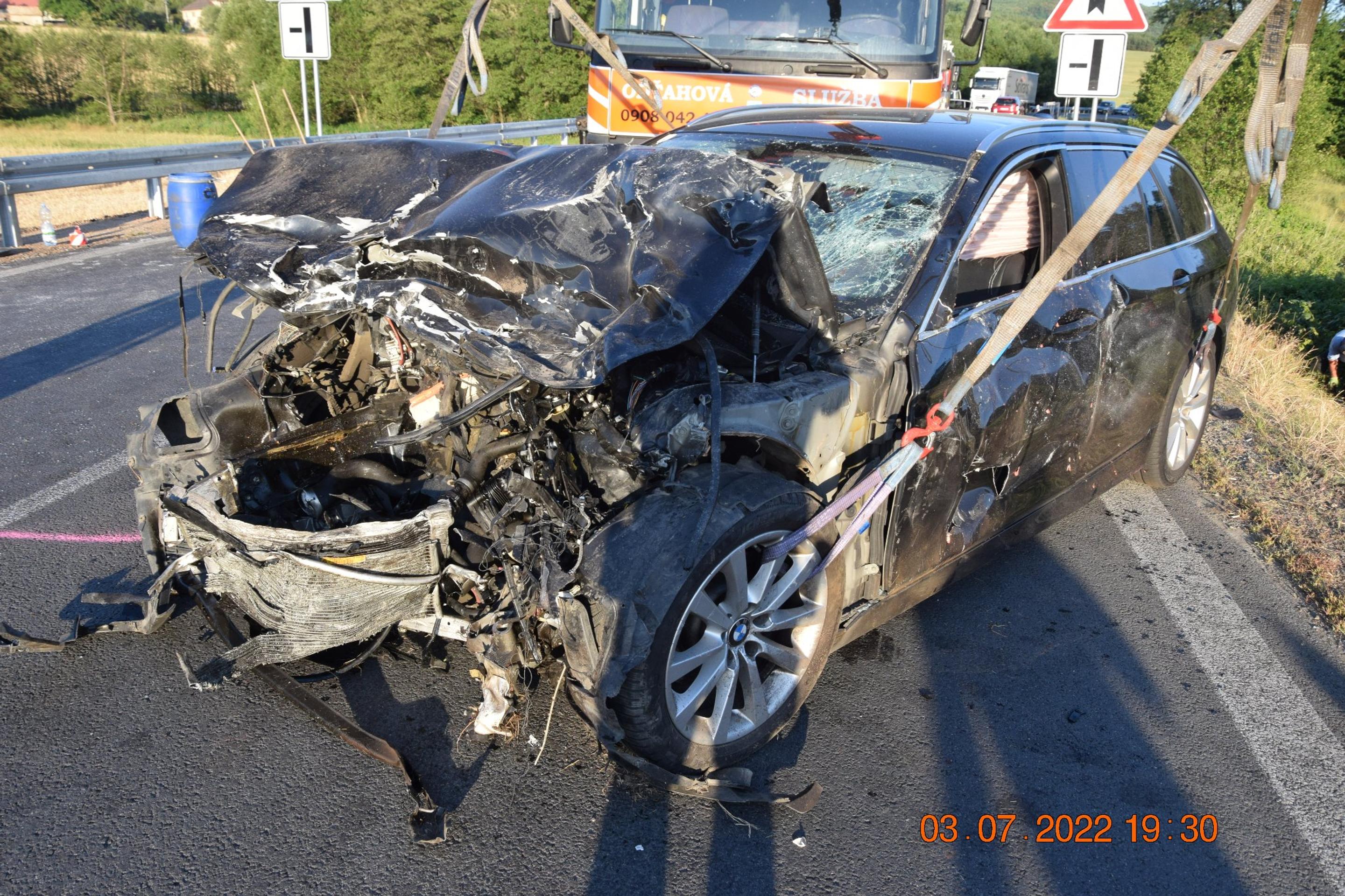 Záber z miesta nešťastia