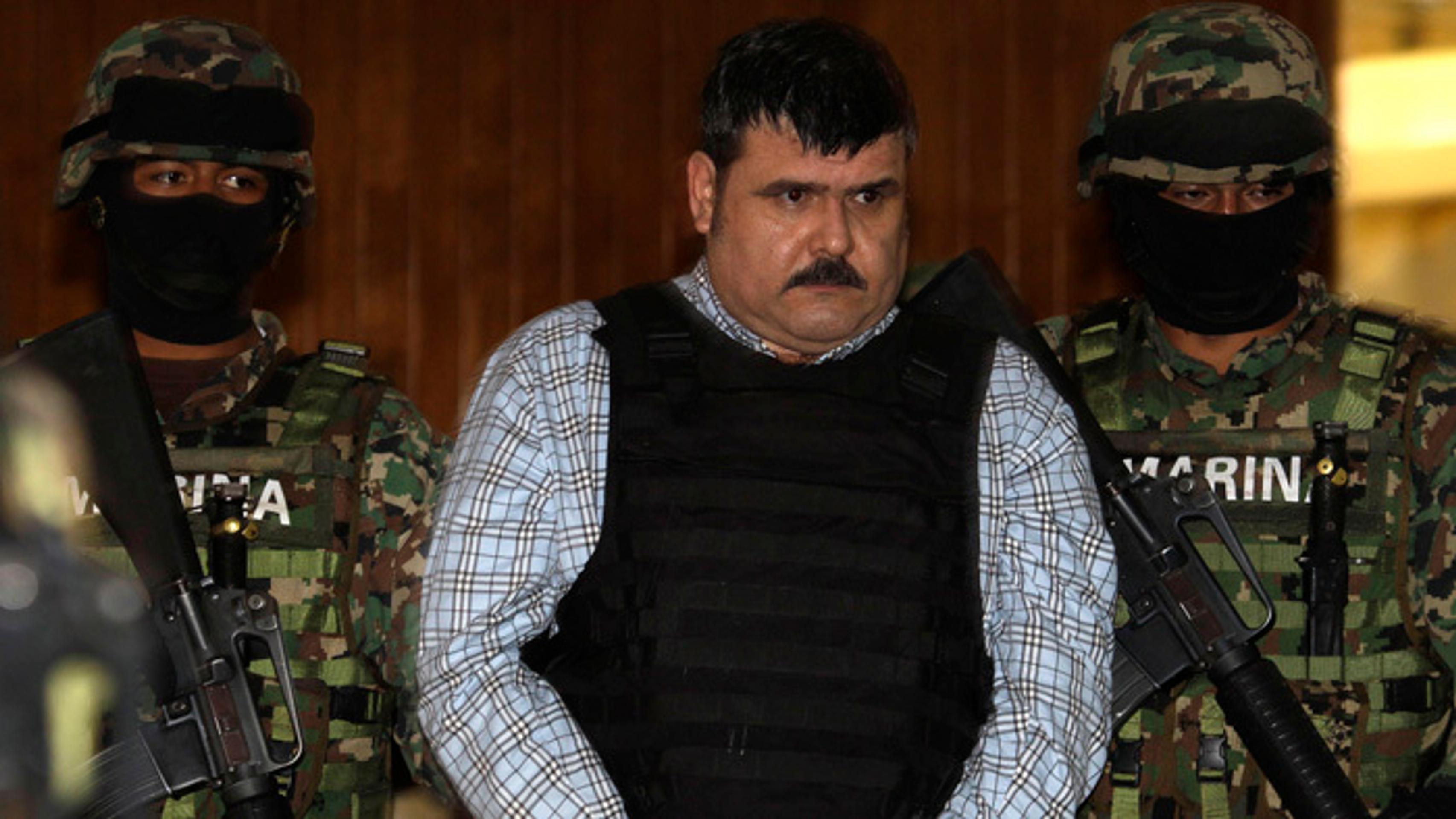 Joaquin "El Chapo" Guzmán na archívnej snímke.
