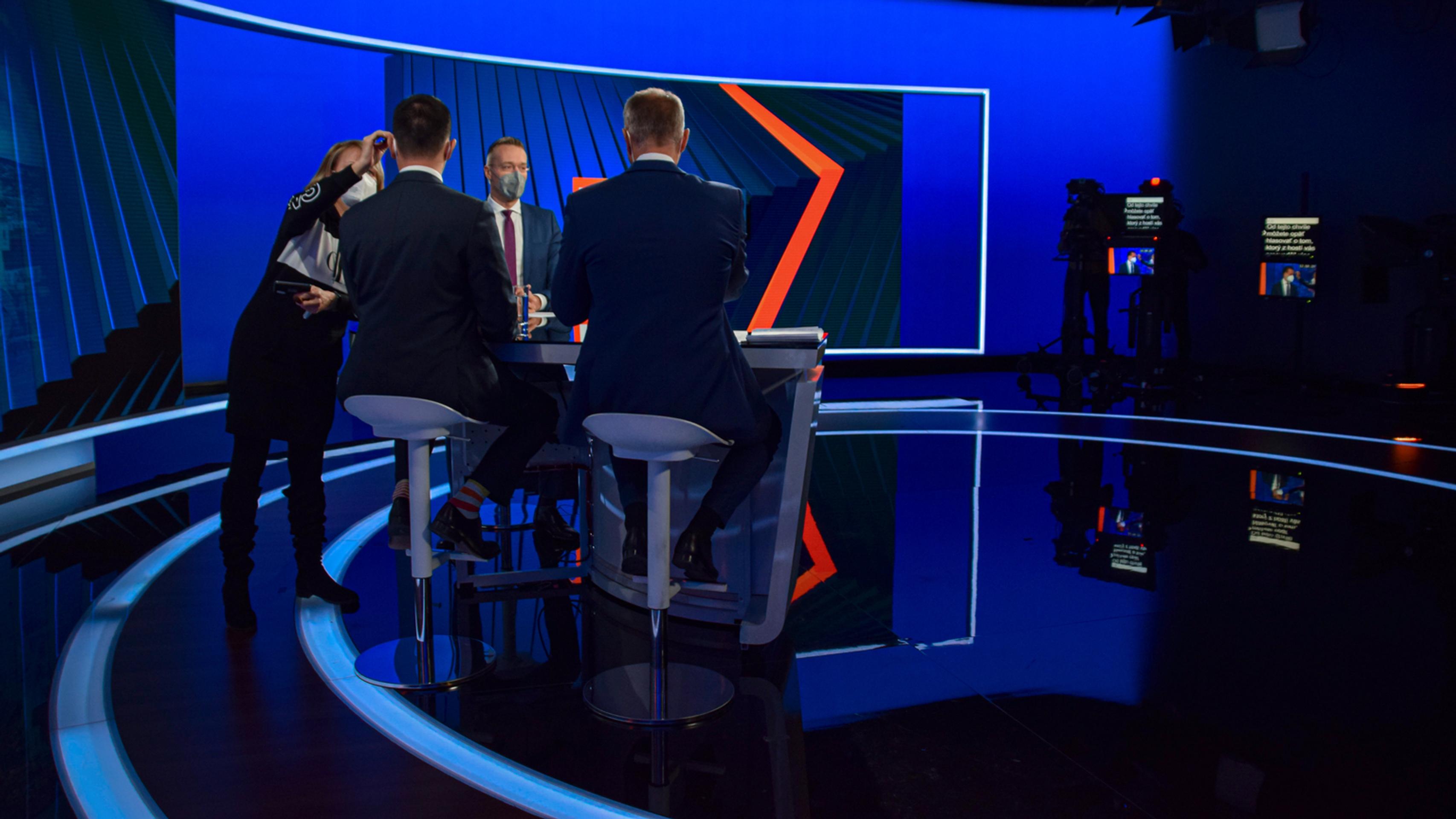 Richard Raši a Juraj Šeliga v Na telo.