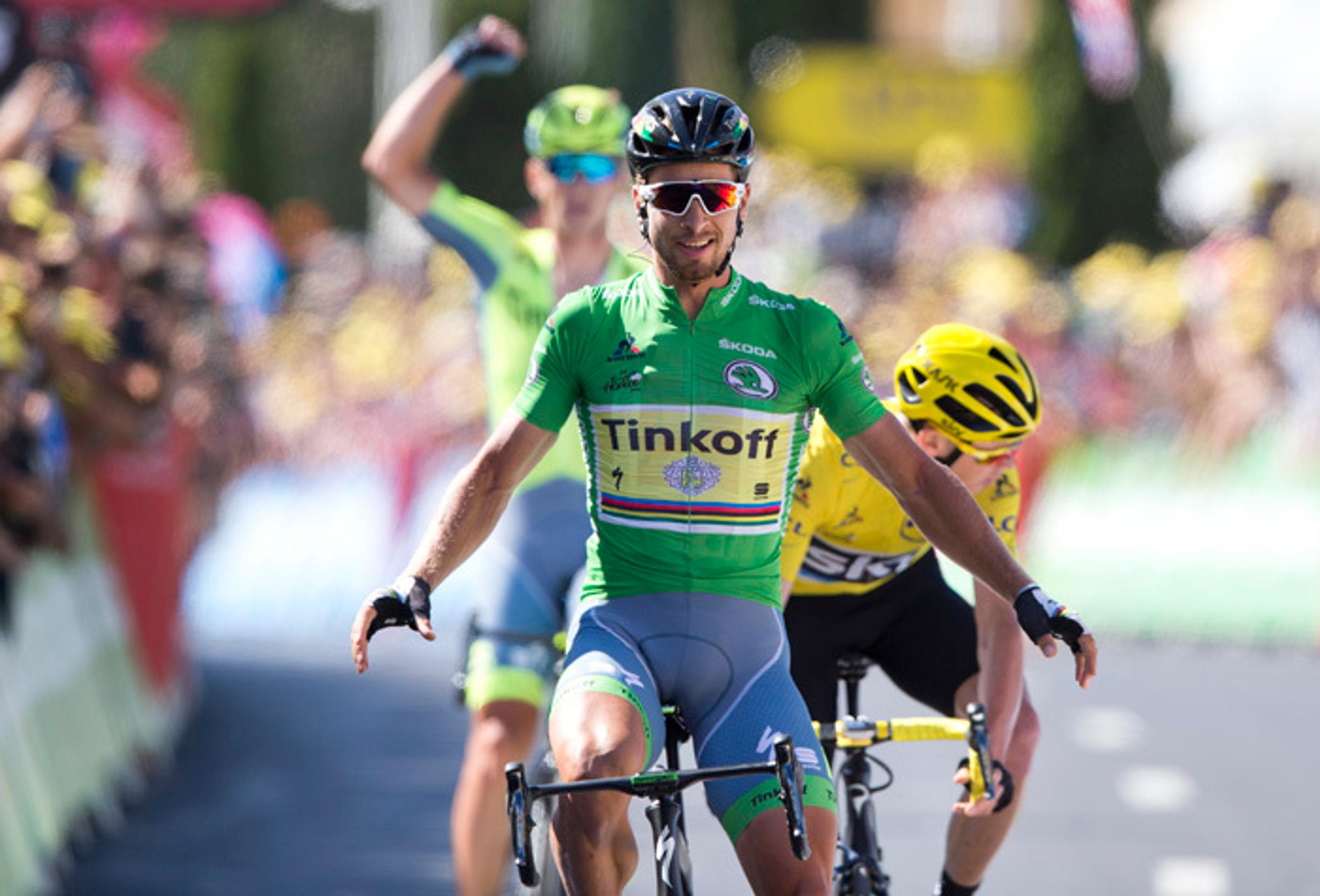 Peter Sagan vyhral 11. etapu na Tour de France.