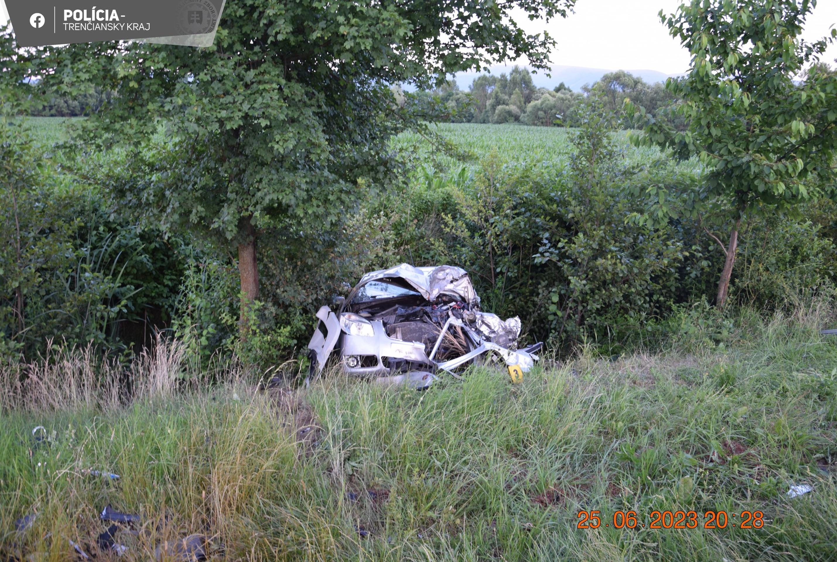 Vážna nehoda neďaleko Prievidze