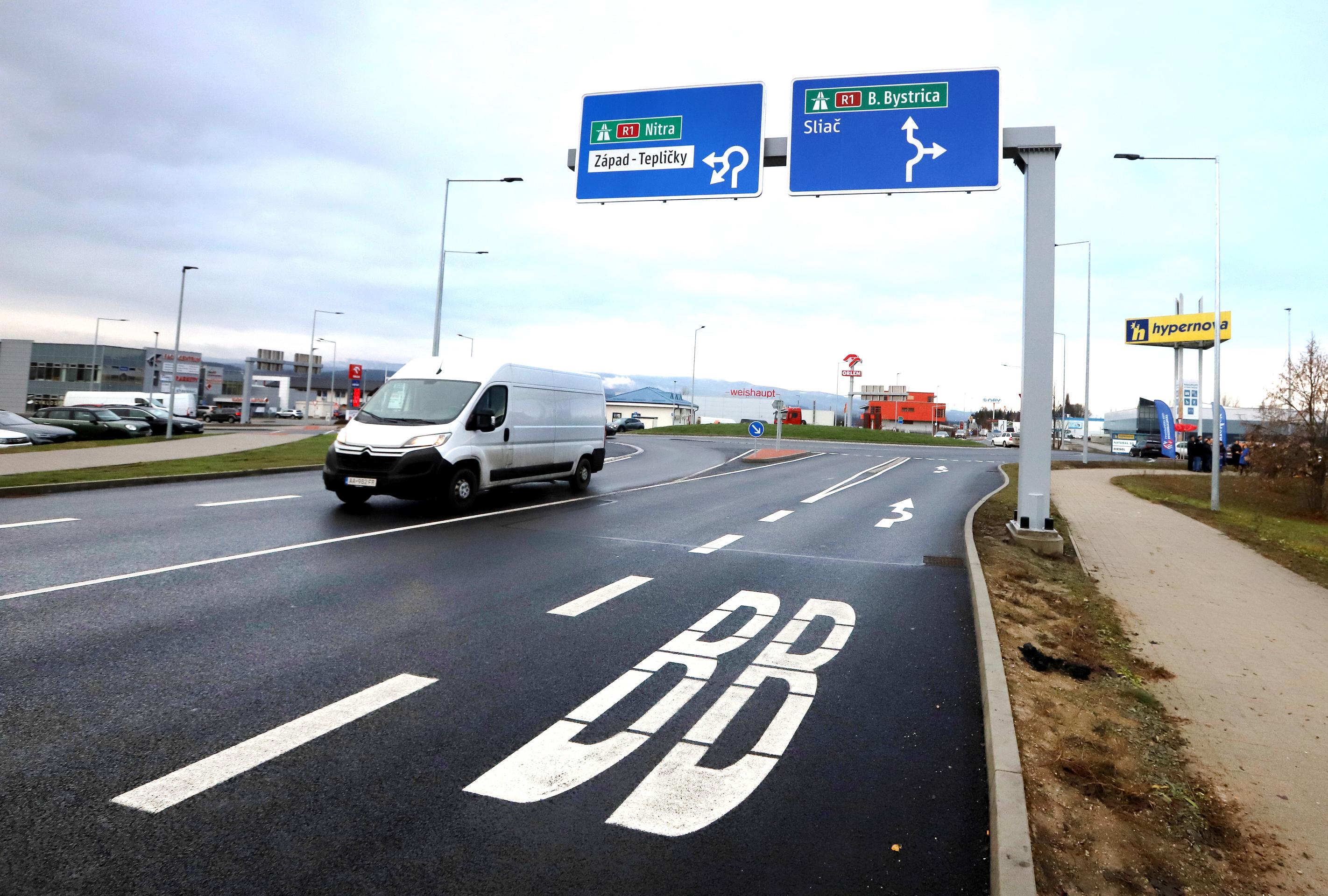 Turbo-okružná križovatka vo Zvolene