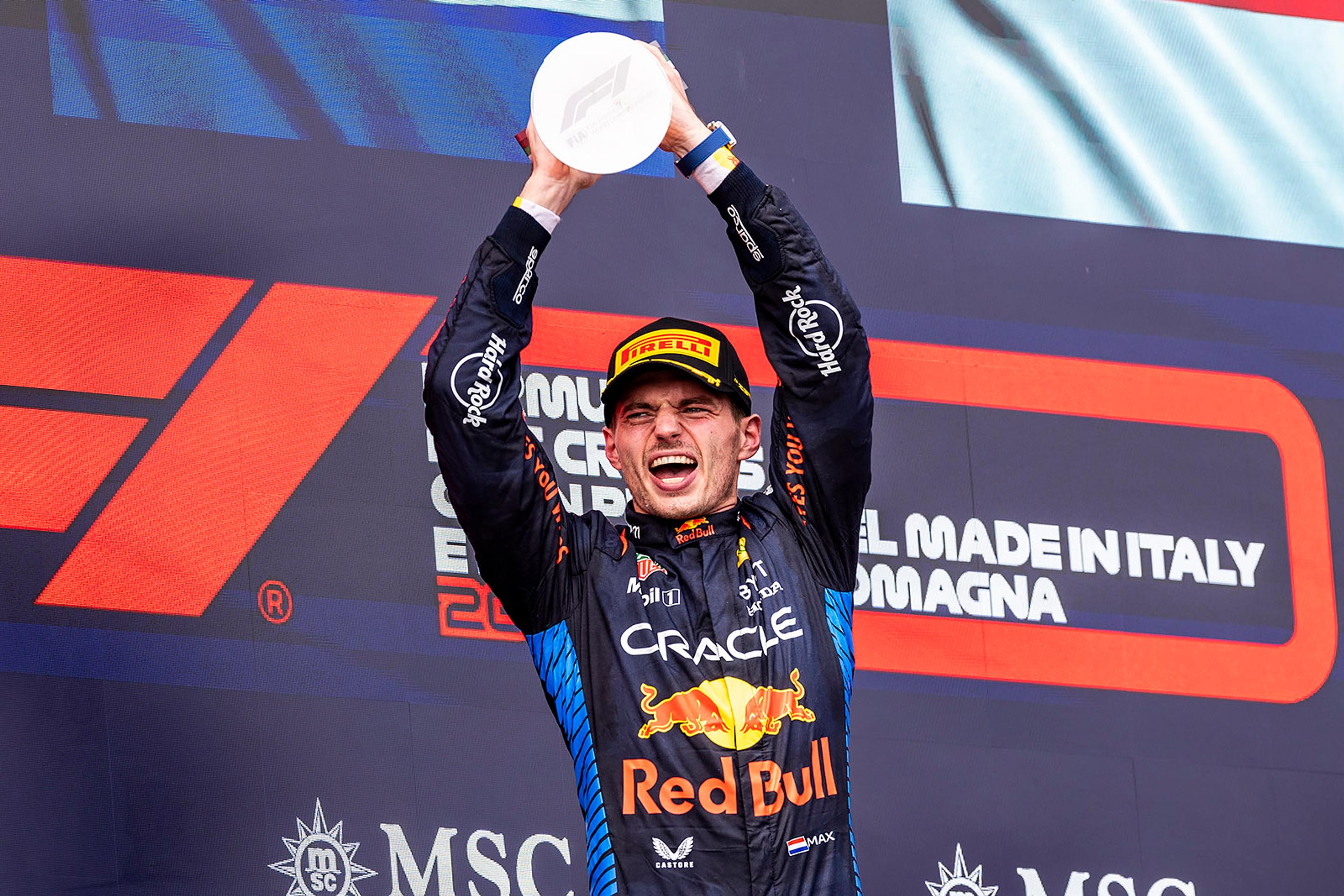 Max Verstappen sa tešil z ďalšieho triumfu.