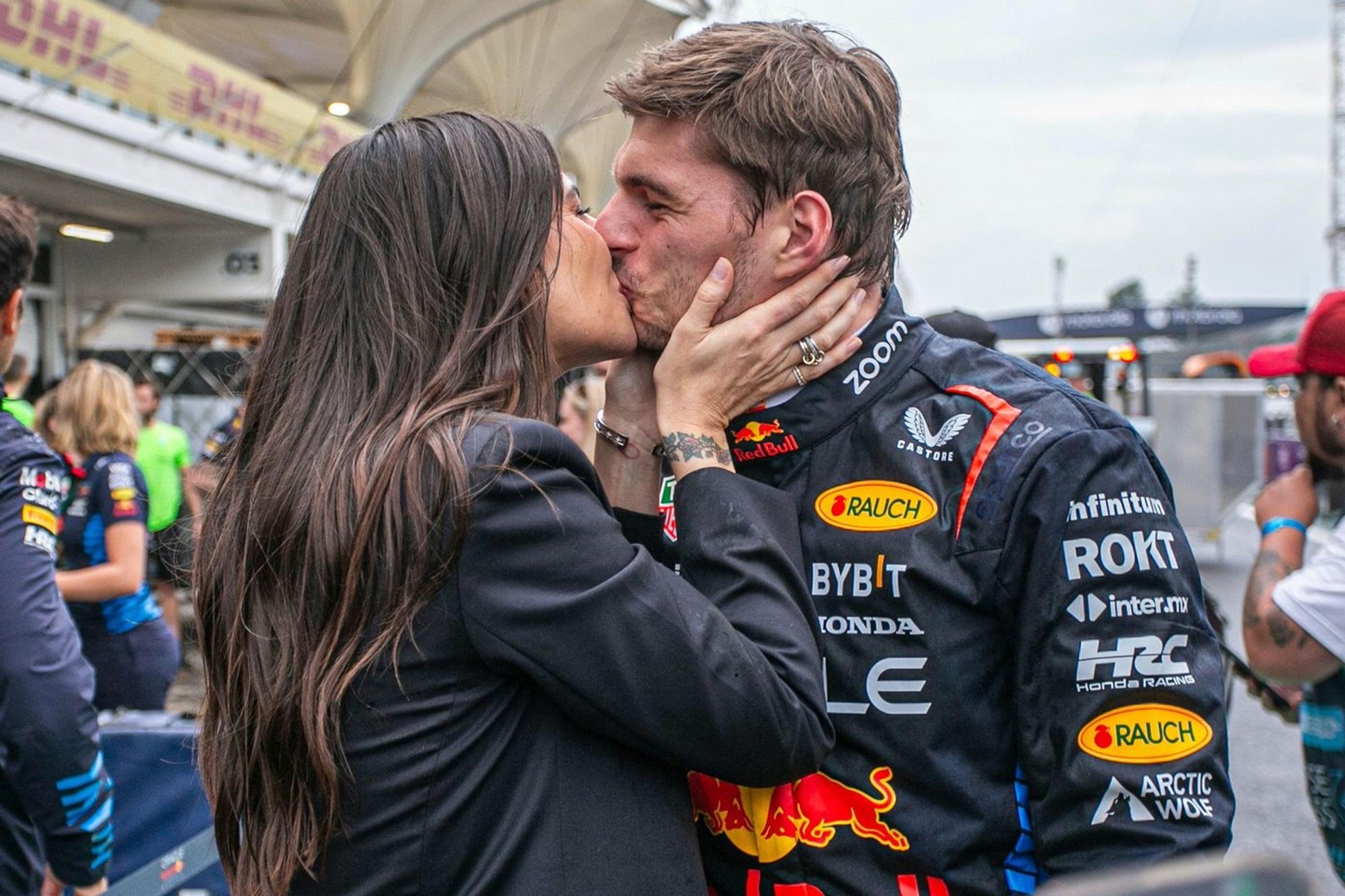Max Verstappen a Kelly Piquet