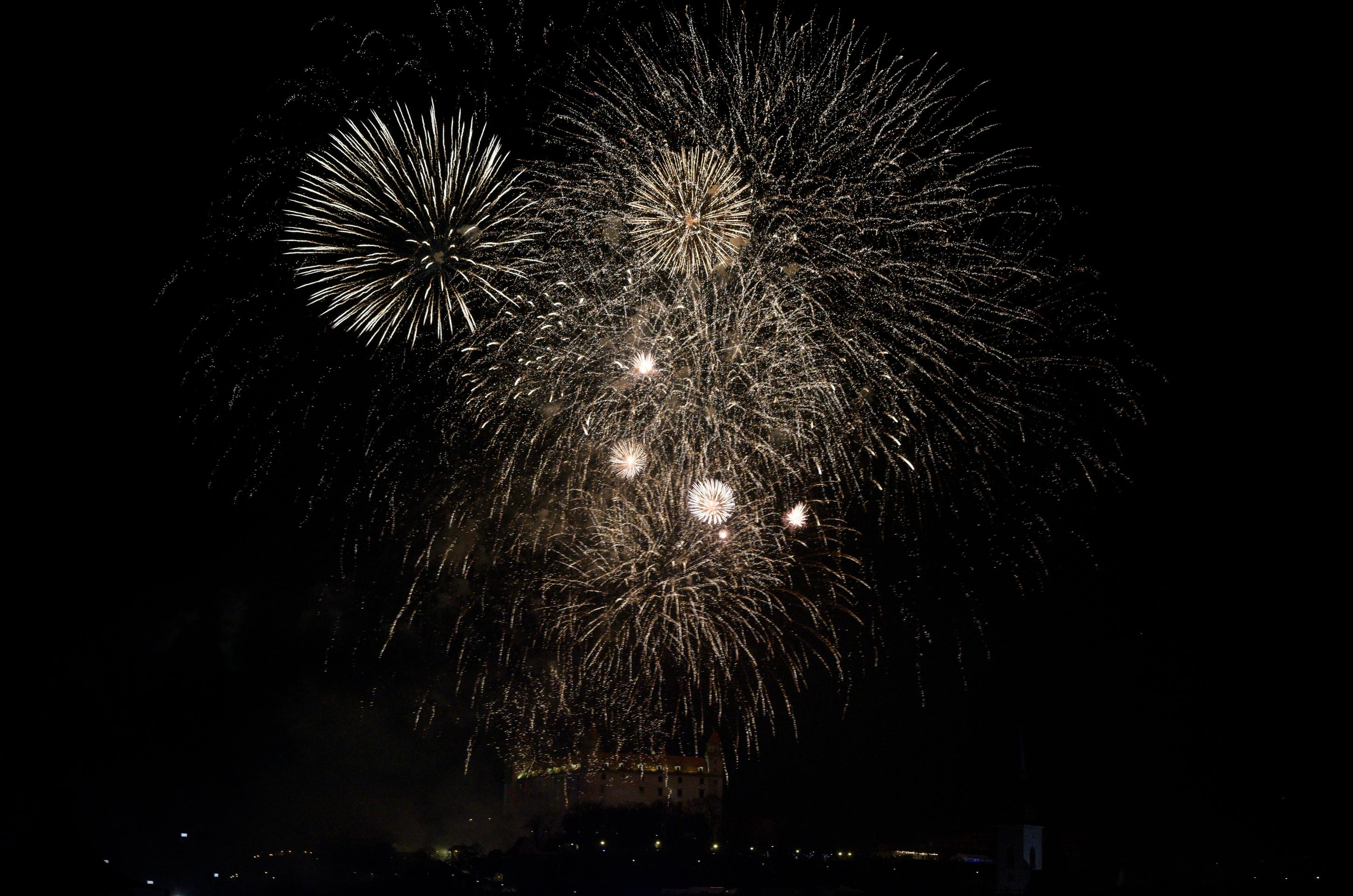 Oslavy Silvestra a Nového roka v Bratislave