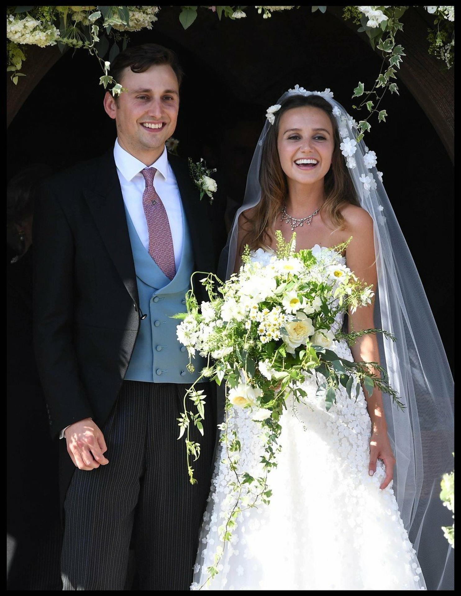 Mladomanželia Charlie van Straubenzee a Daisy Jenks