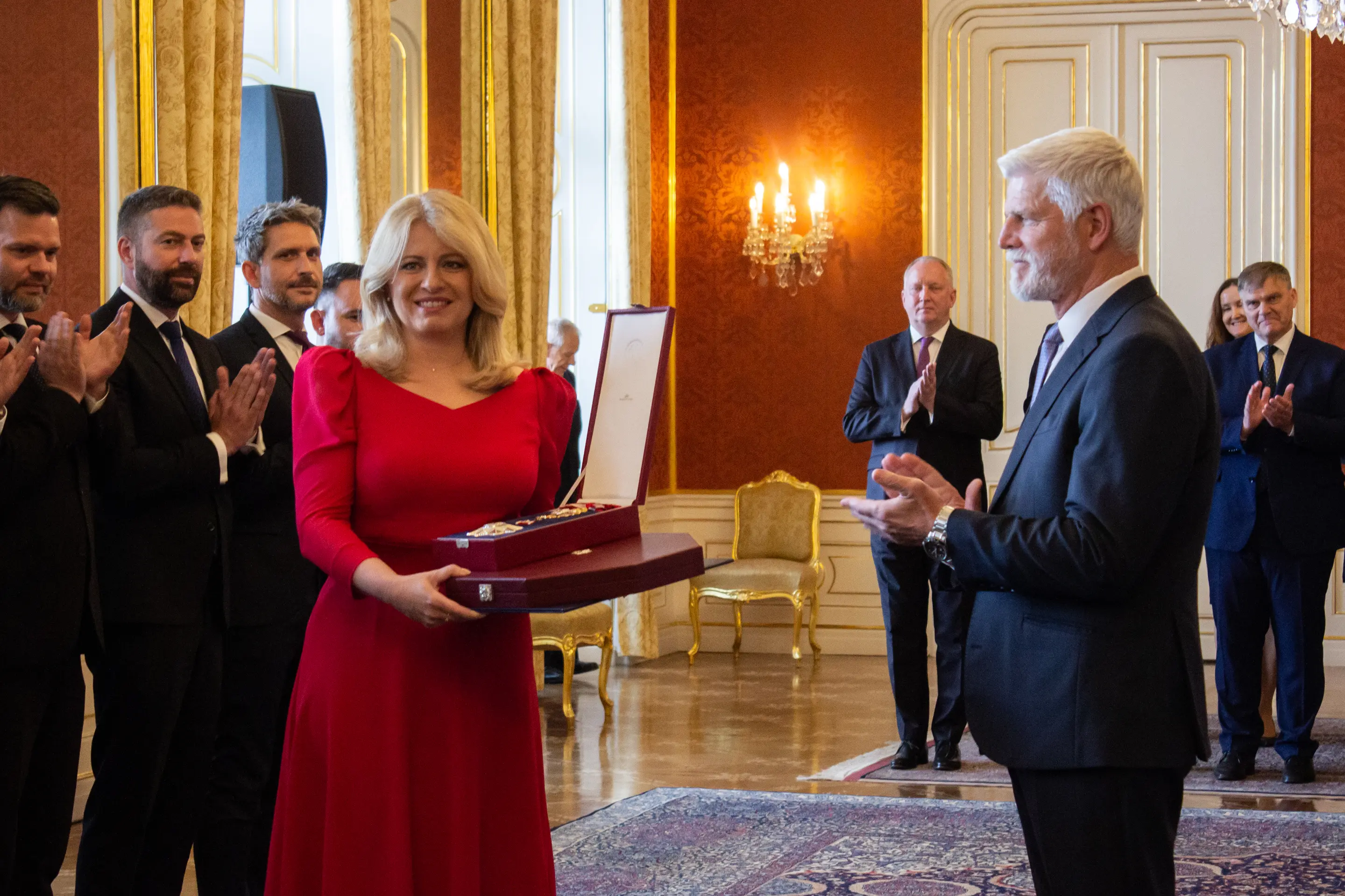Z. Čaputová a P. Pavel