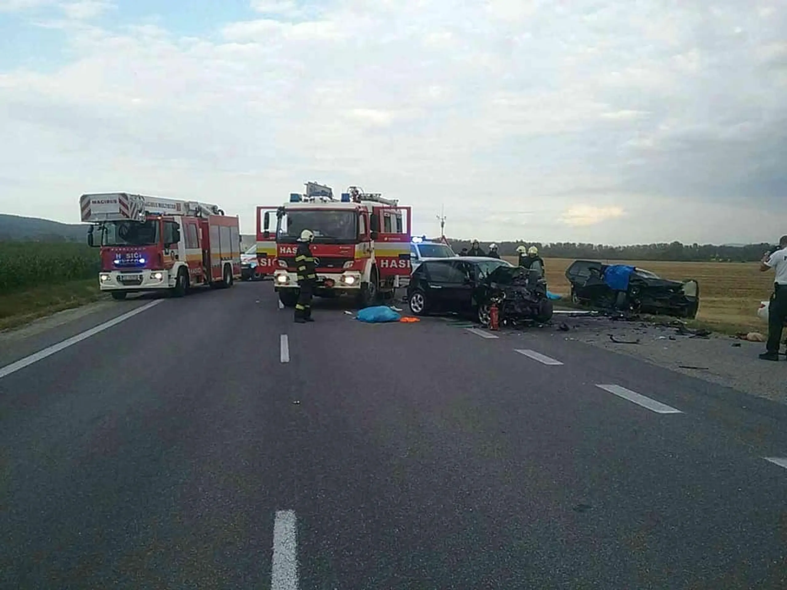 Nehoda v Turni nad Bodvou.