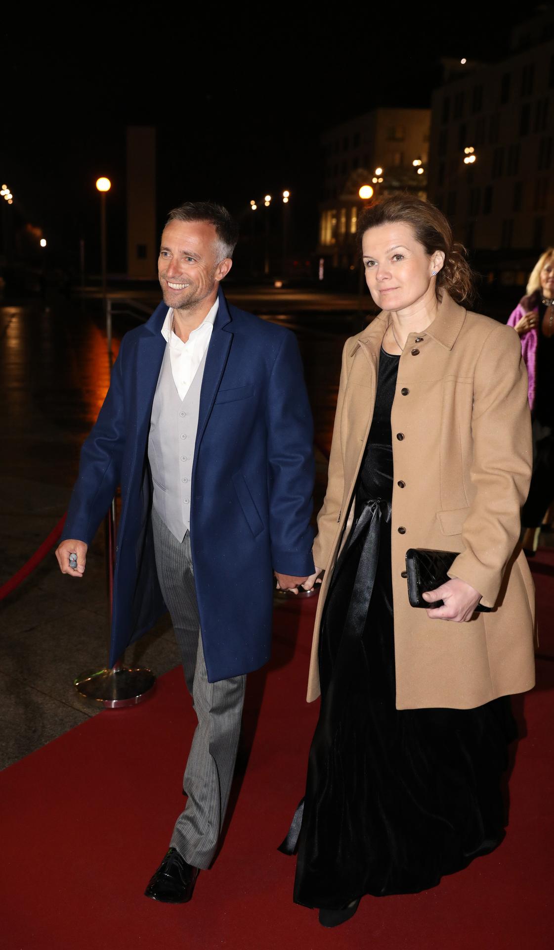 Tréner Maroš Molnár s manželkou