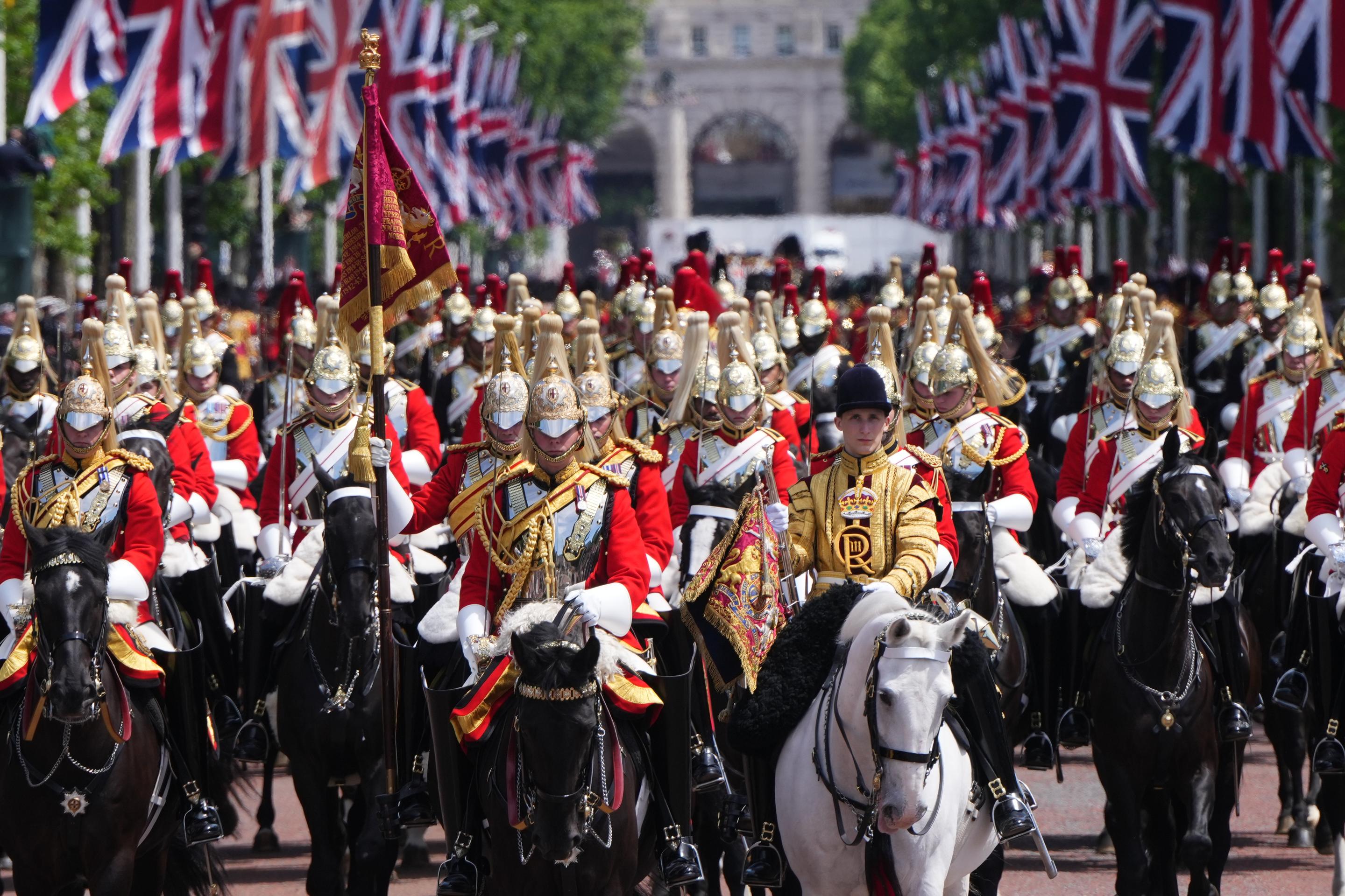 Trooping The Colour.