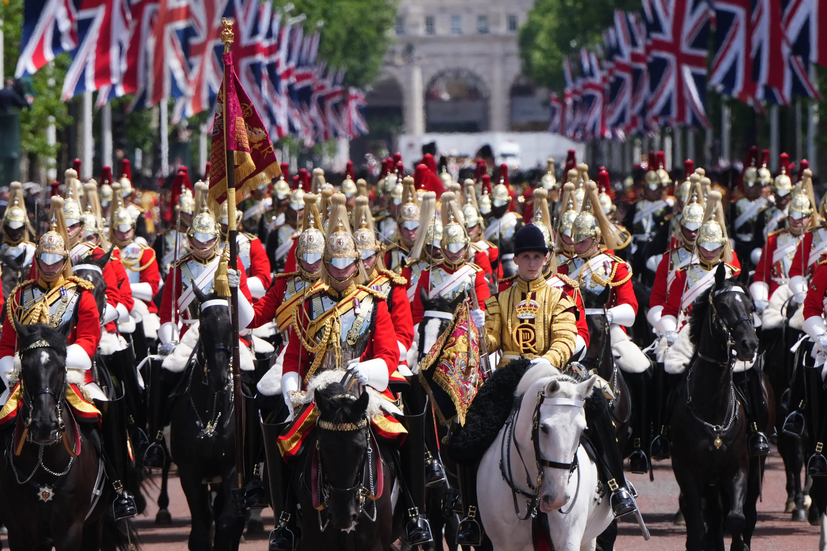 Trooping The Colour.
