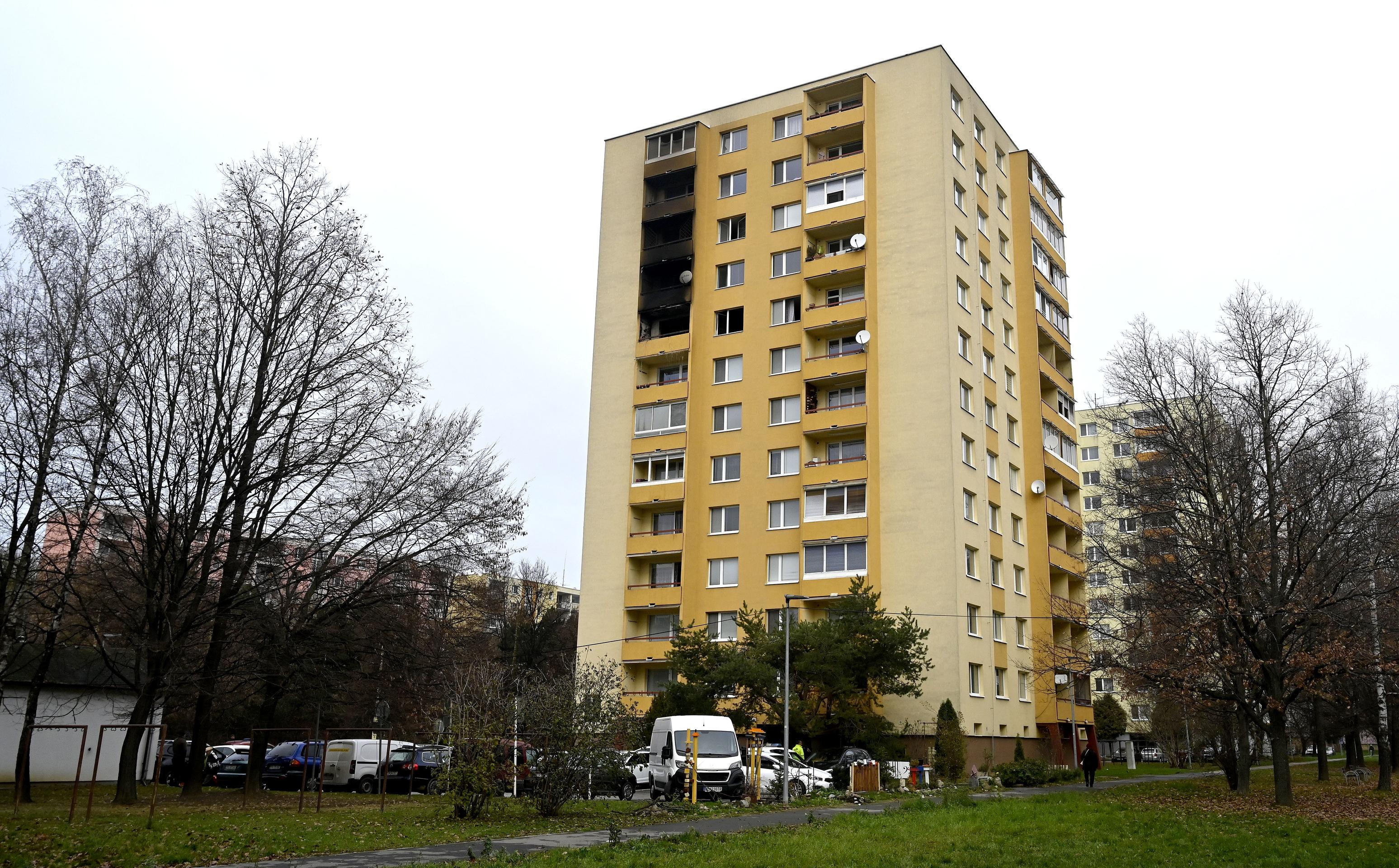 Prešov bytovka požiar