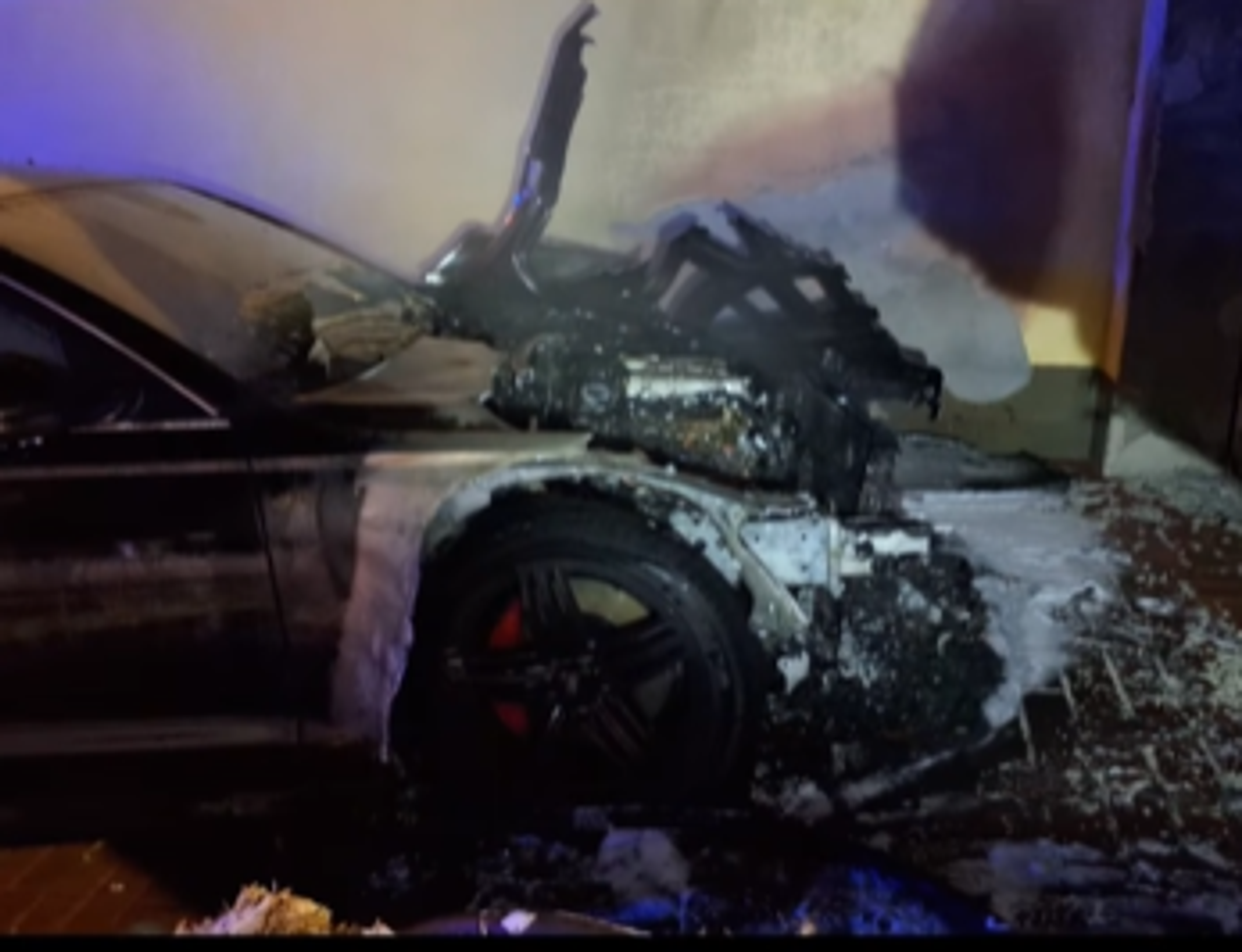 Požiar v Dolnom Kubíne.