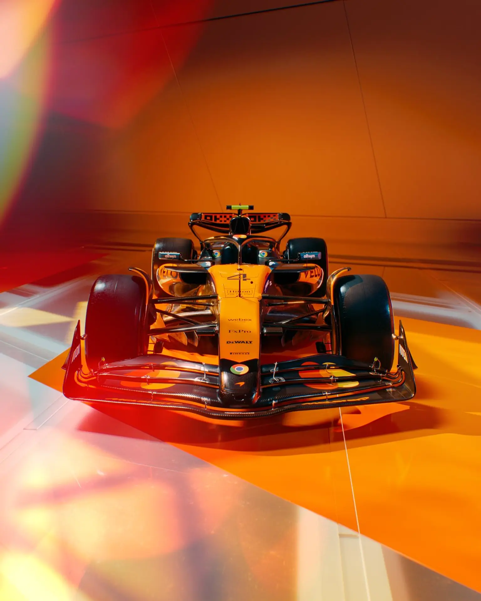 Nový monopost tímu McLaren.