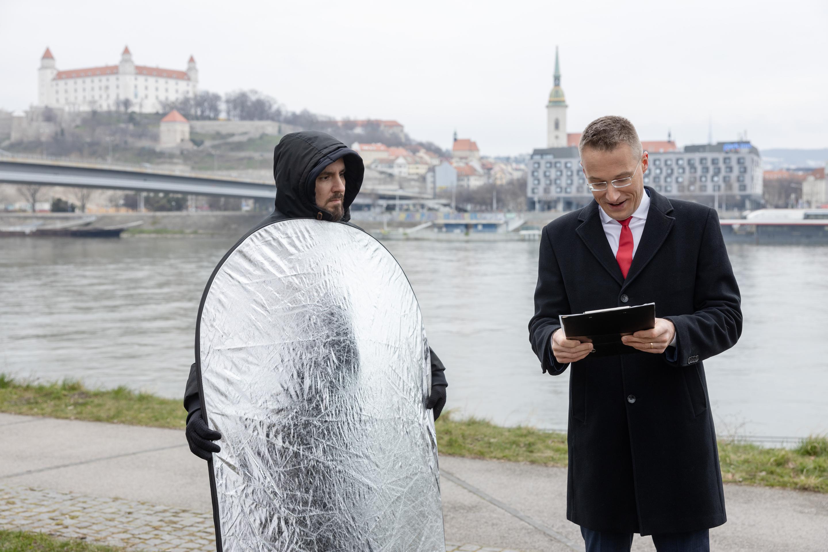 Michal Kovačič (zákulisie nakrúcania televíznej upútavky)