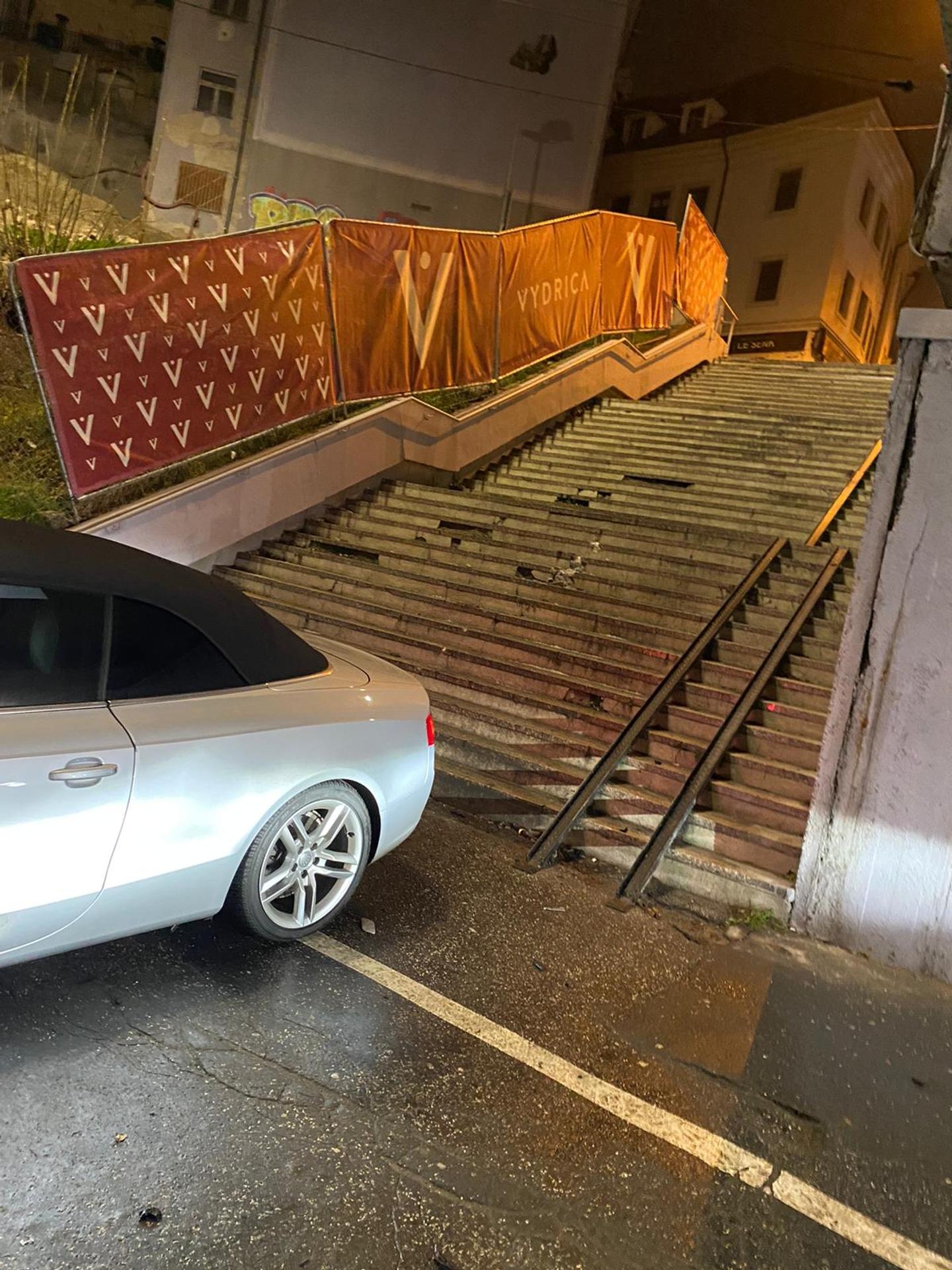 Kuriózna nehoda v Bratislave.