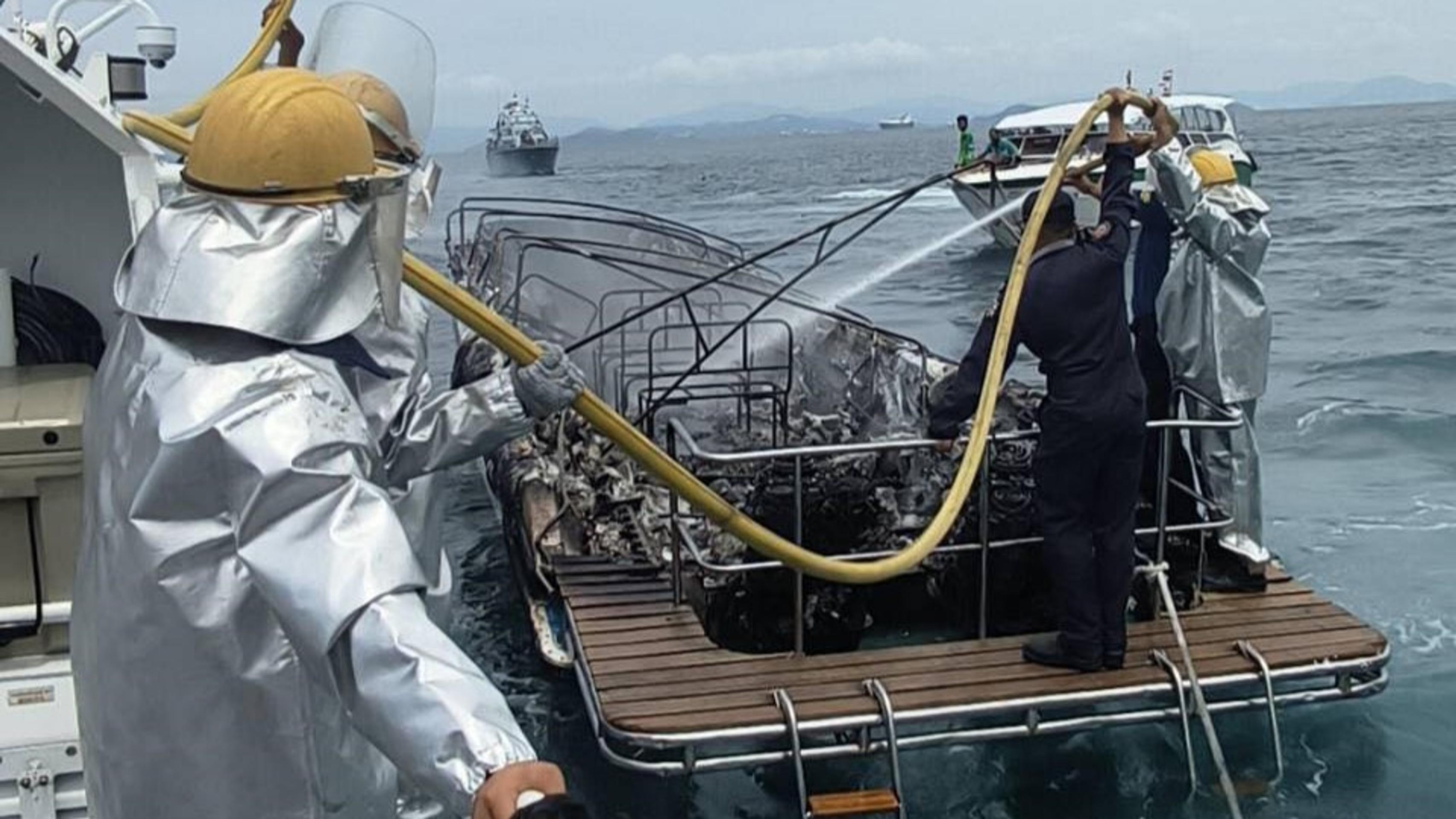 Rýchlostný čln v Thajsku vybuchol